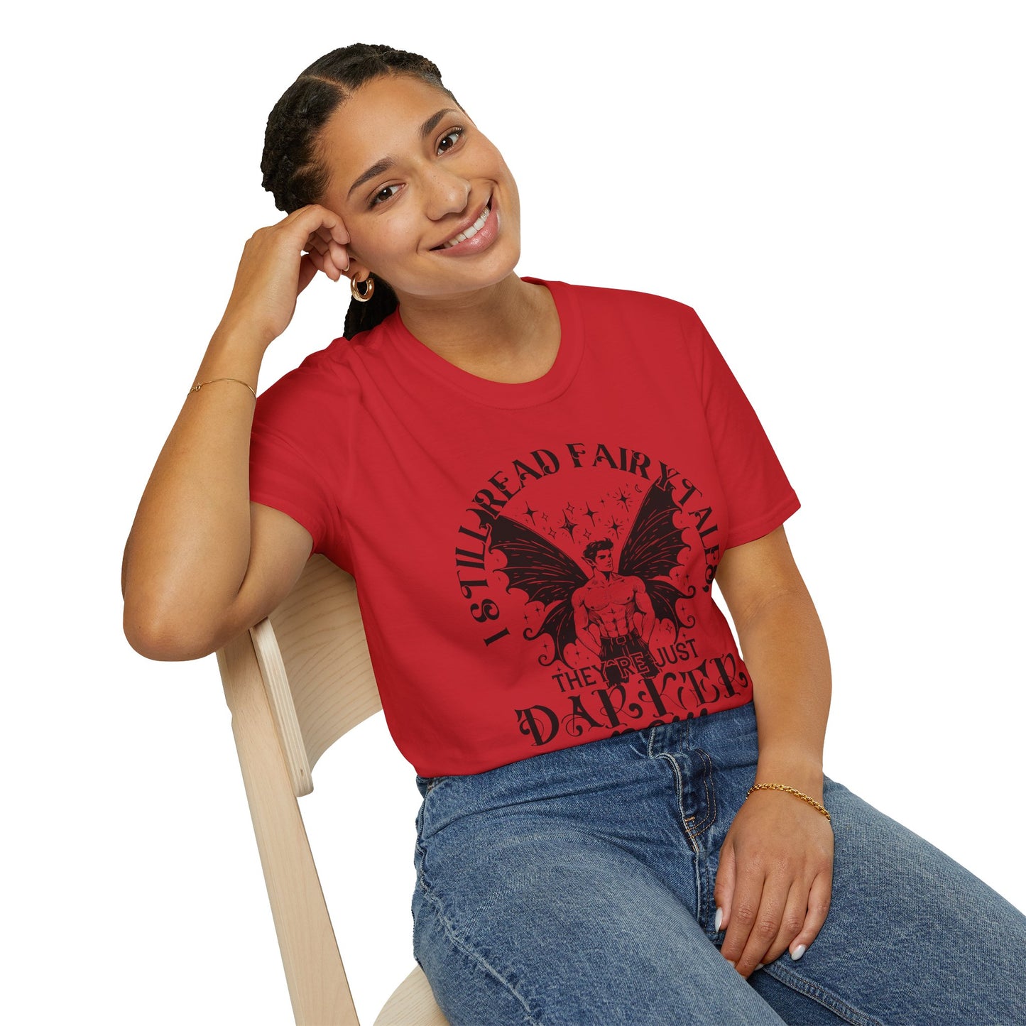 Dark Fairy Tales Graphic T-Shirt - I Still Read Fairy Tales