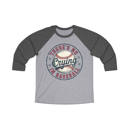 Baseball Tee, There's no crying in baseball - Shirt Happens Graphics
