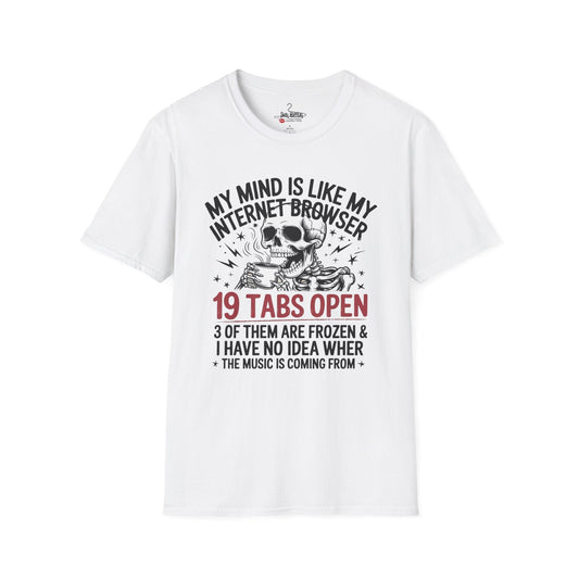 Funny ADD Bran - Graphic Tee - Shirt Happens Graphics
