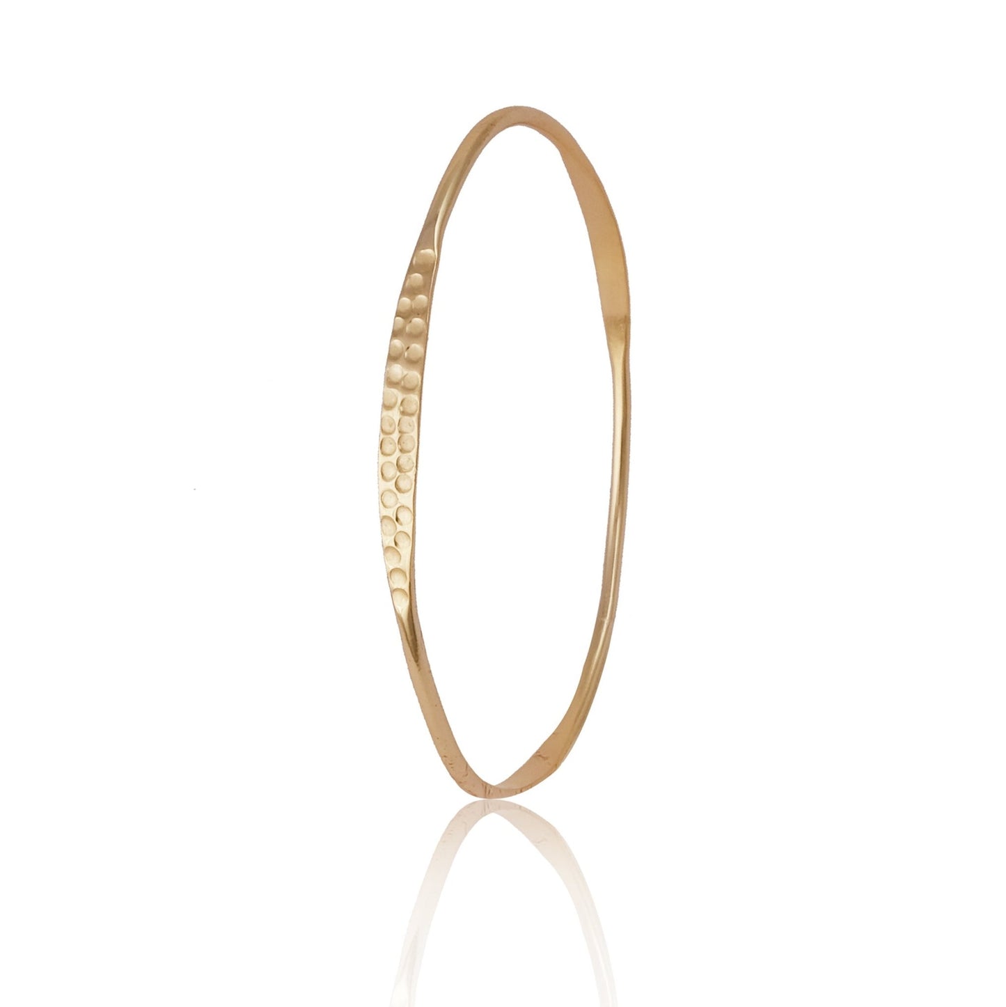 Gold Bracelet with Texture - Shirt Happens Graphics