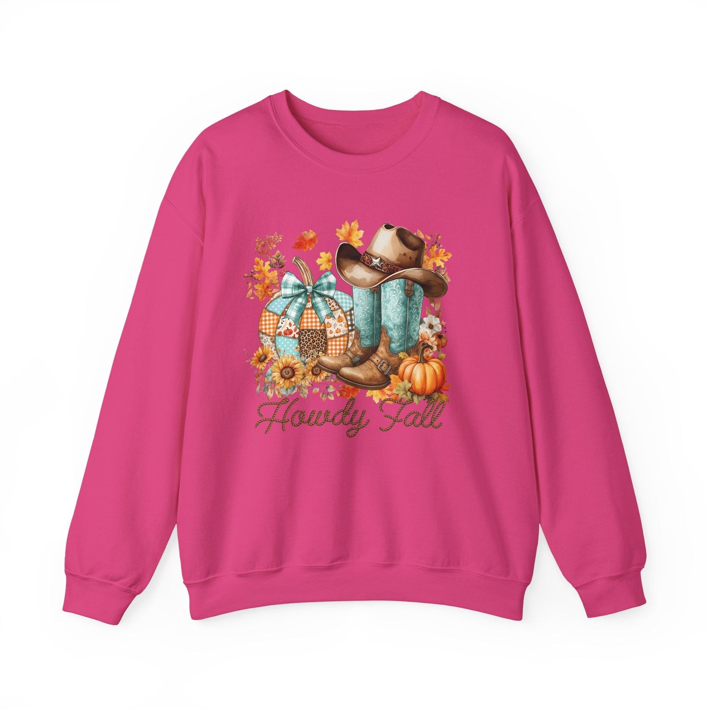 Howdy Fall Sweatshirt - Shirt Happens Graphics