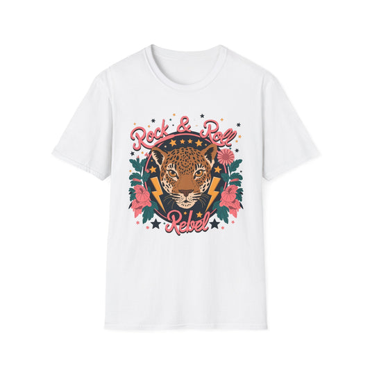 Rock & Roll Rebel - Bold Graphic Tee - Shirt Happens Graphics