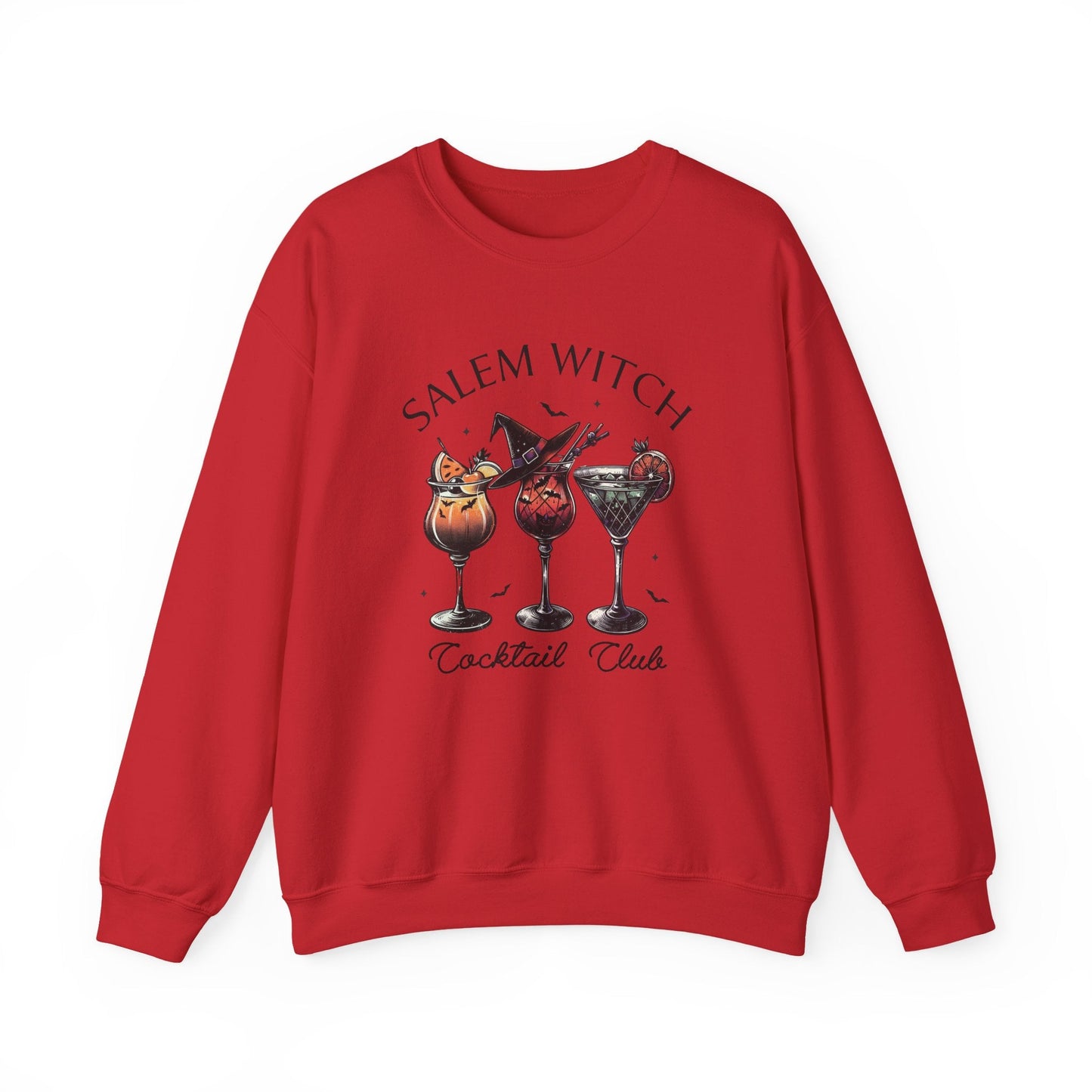 Salem Witch Cocktail Club Sweatshirt - Shirt Happens Graphics