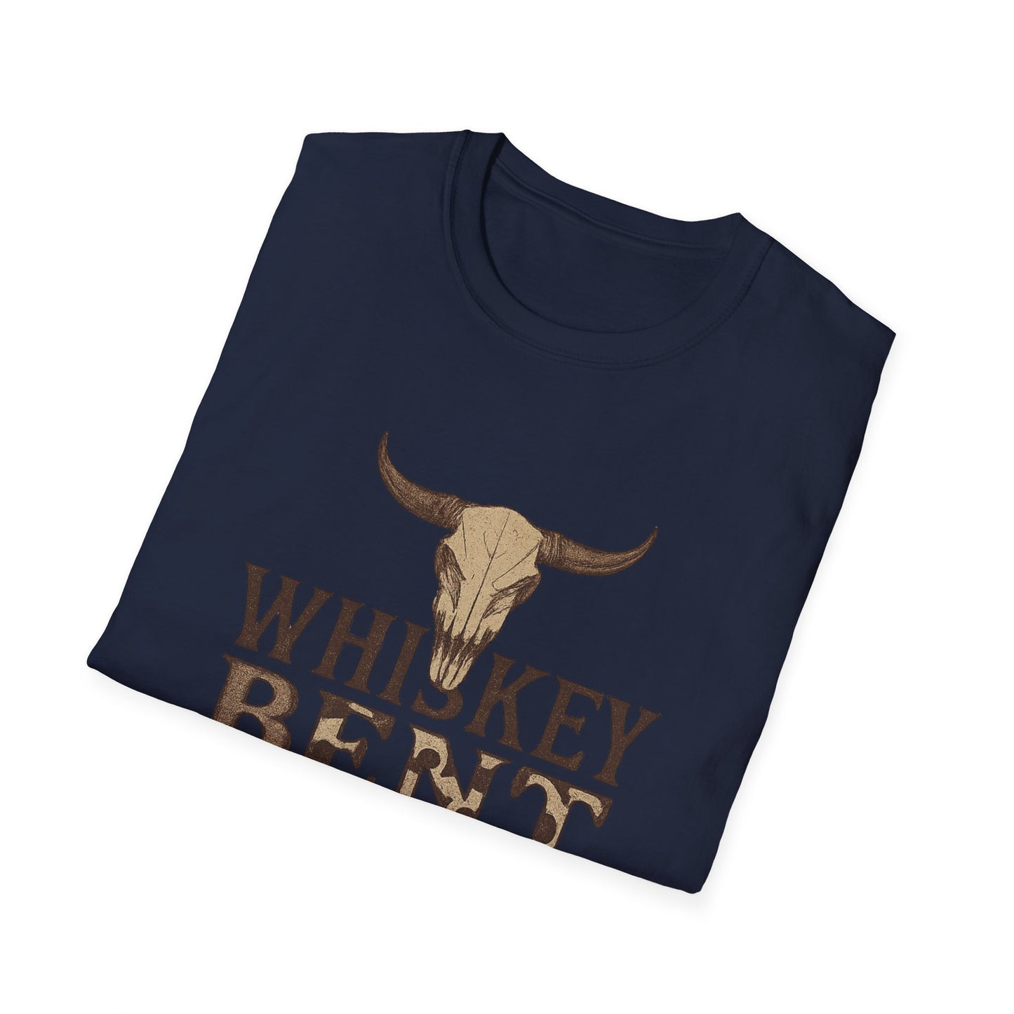 Whiskey Bent and Hell Bound Unisex Softstyle T-Shirt