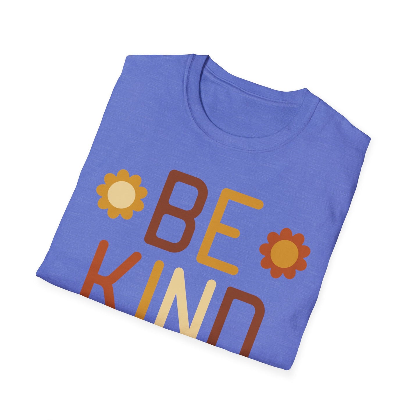Be Kind Unisex Softstyle T-Shirt - Positive Vibes Casual Wear