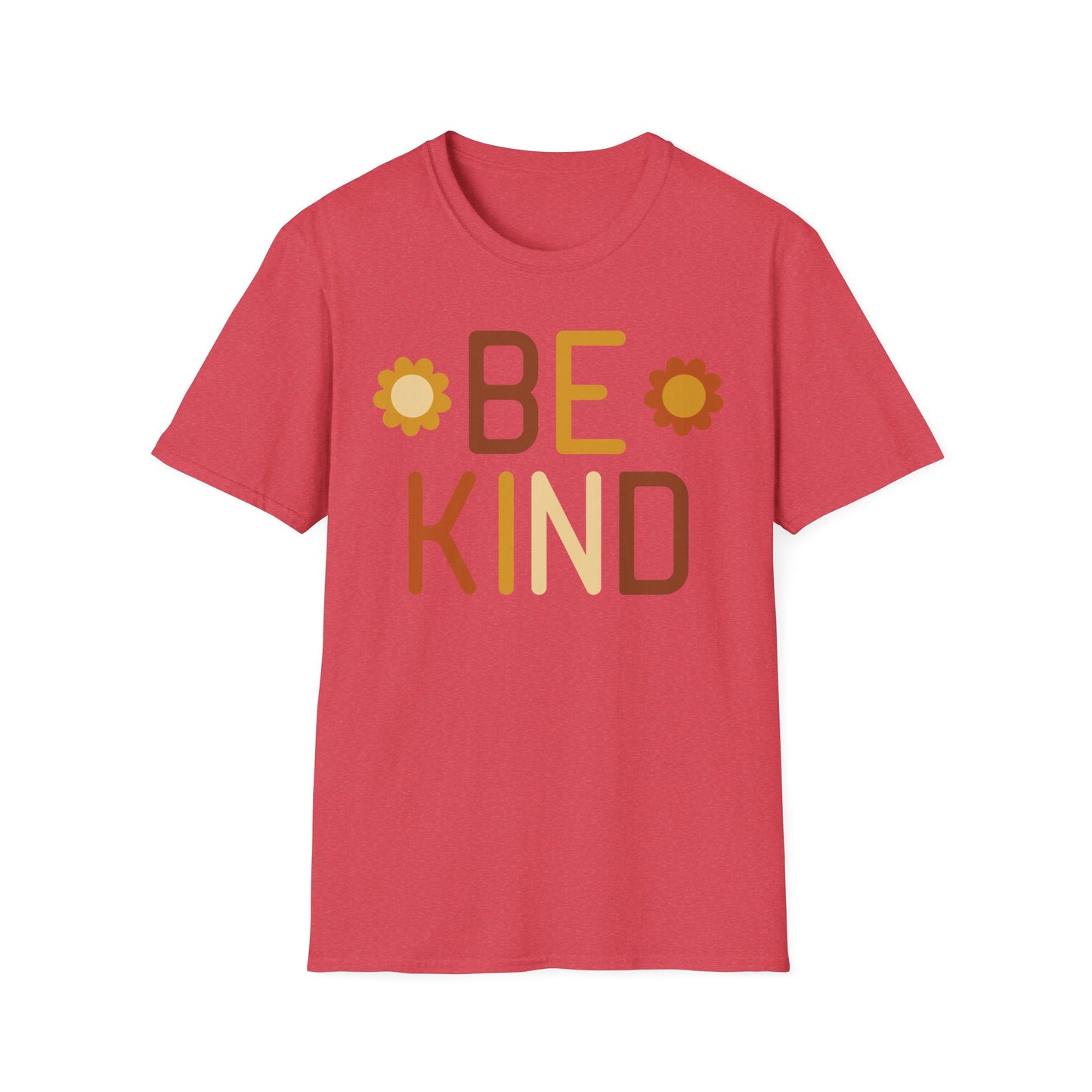 Be Kind Unisex Softstyle T-Shirt - Positive Vibes Casual Wear