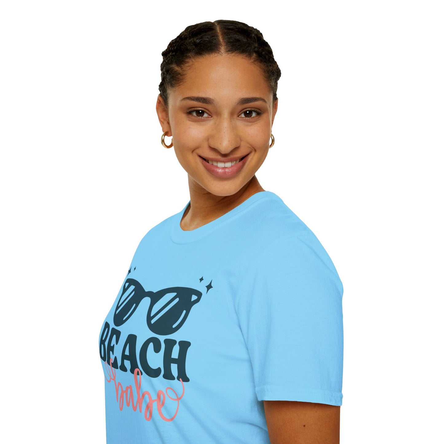 Beach Babe Unisex Softstyle T-Shirt - Perfect for Summer Vibes