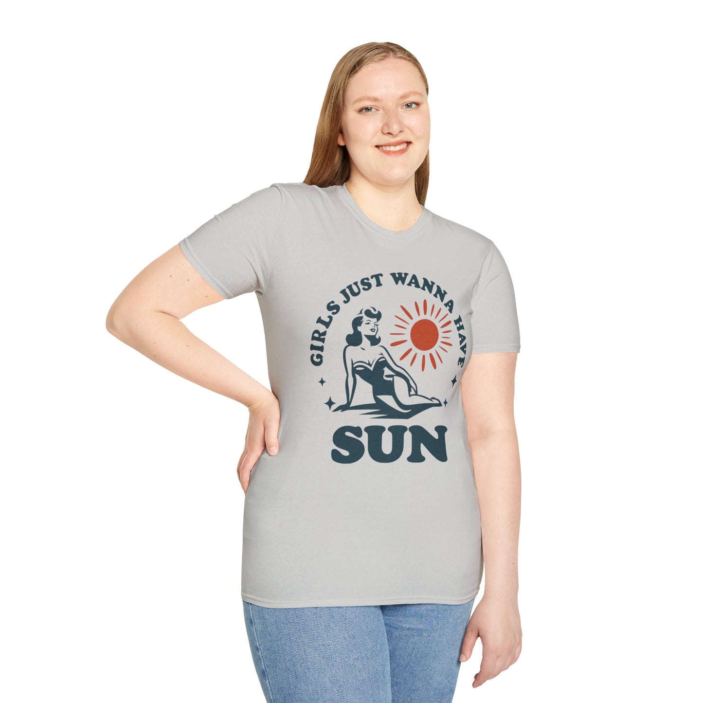 Girls Just Wanna Have Sun T-Shirt - Summer Vibes Tee