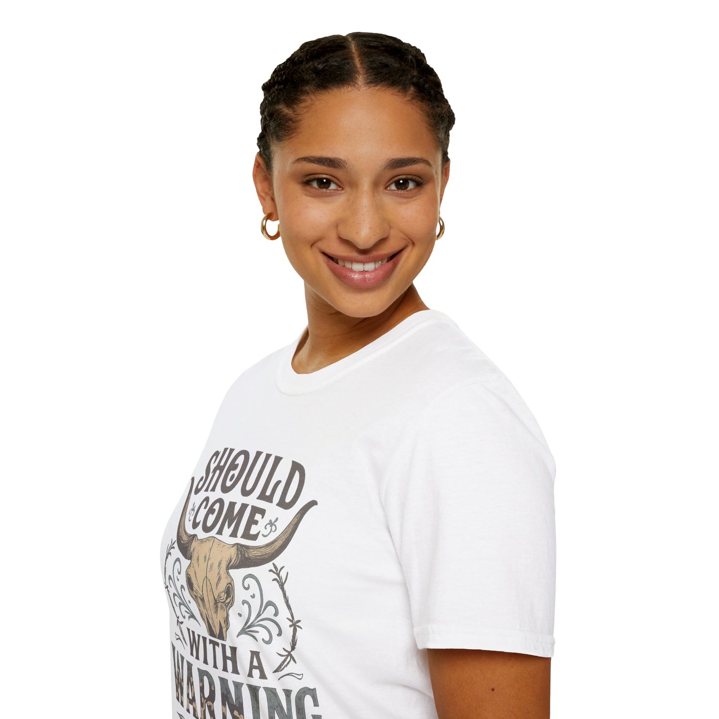 "Should Come with a Warning" Tee