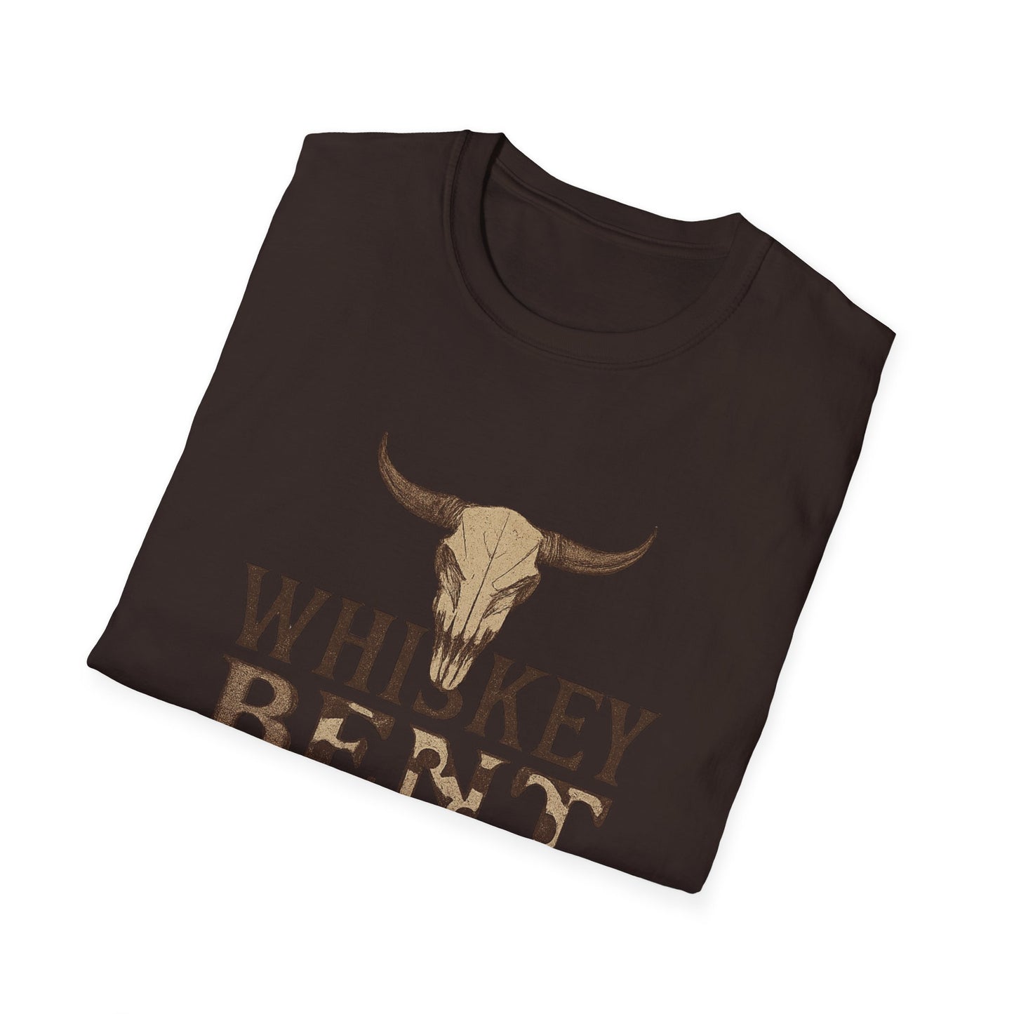 Whiskey Bent and Hell Bound Unisex Softstyle T-Shirt