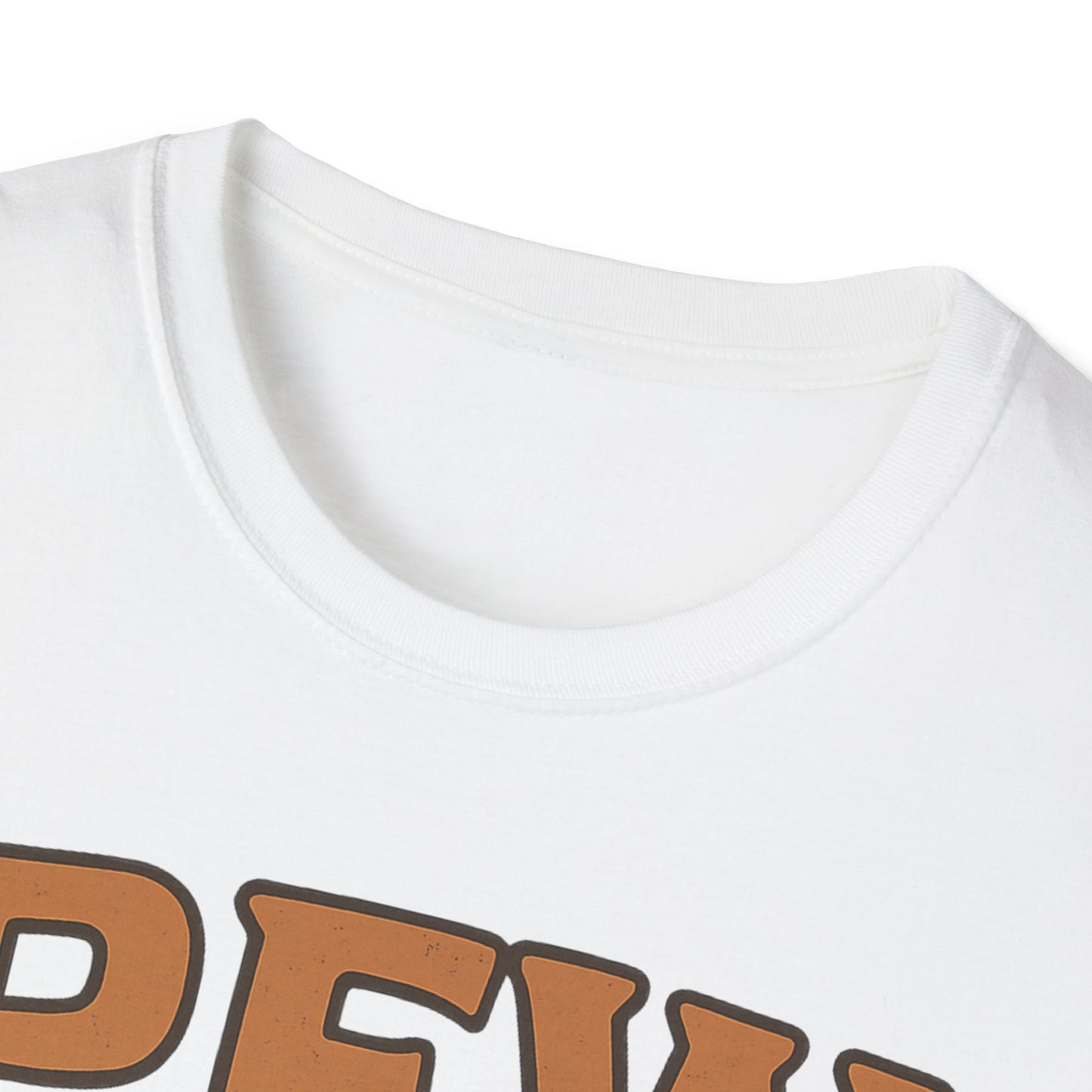 Pew Pew Cowboy Graphic T-Shirt - Unisex Softstyle Tee for Western Lovers