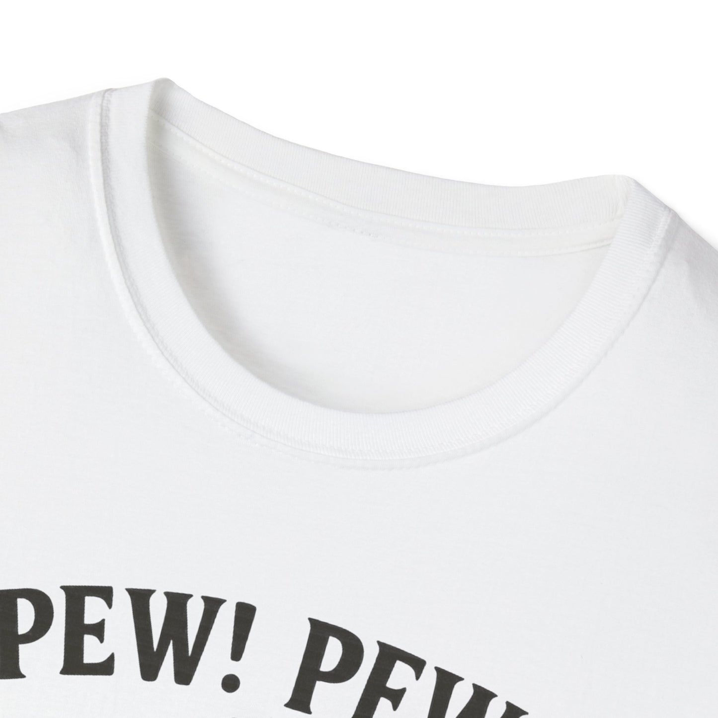 Pew Pew Skeleton Softstyle T-Shirt