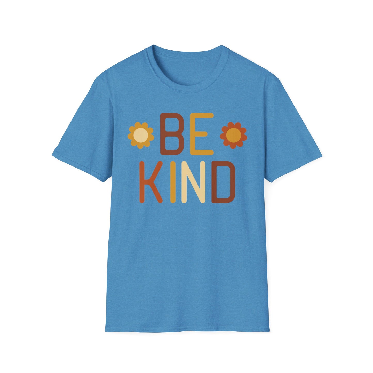 Be Kind Unisex Softstyle T-Shirt - Positive Vibes Casual Wear