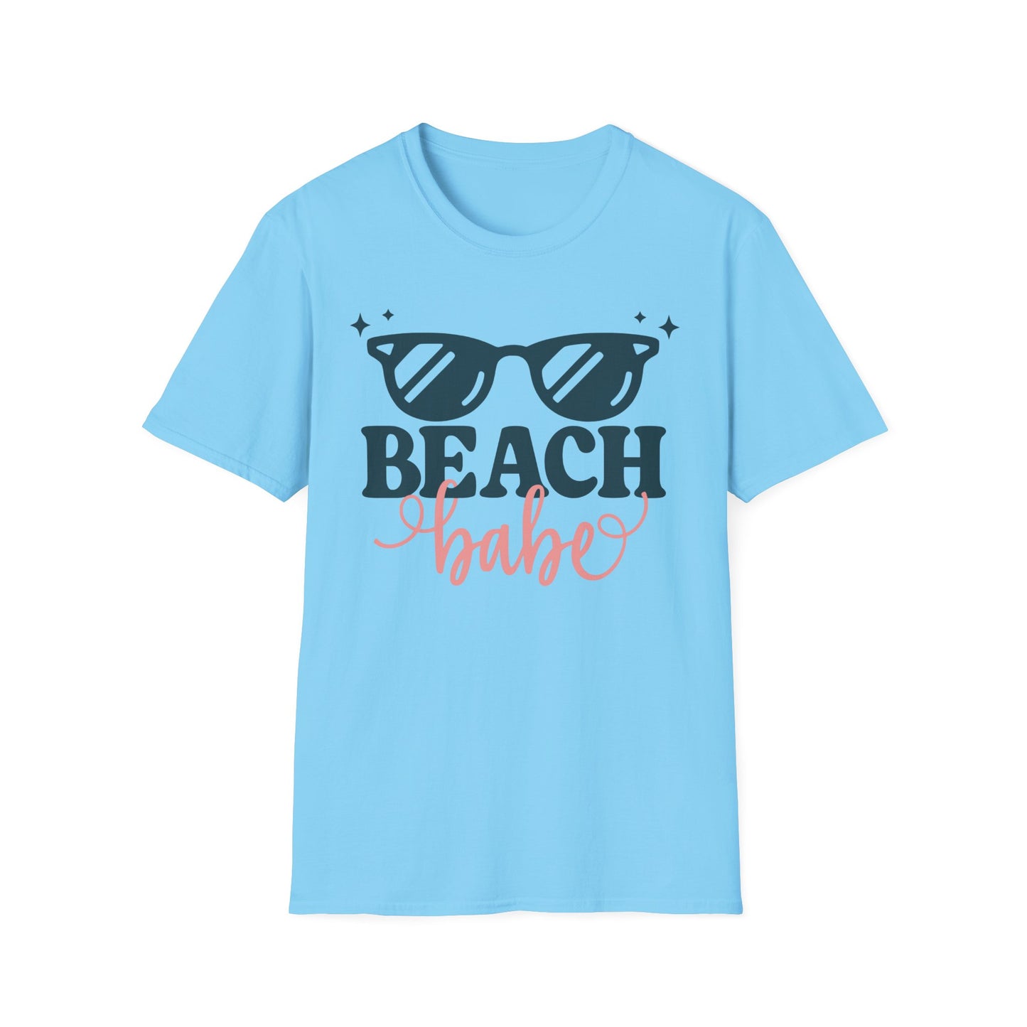 Beach Babe Unisex Softstyle T-Shirt - Perfect for Summer Vibes