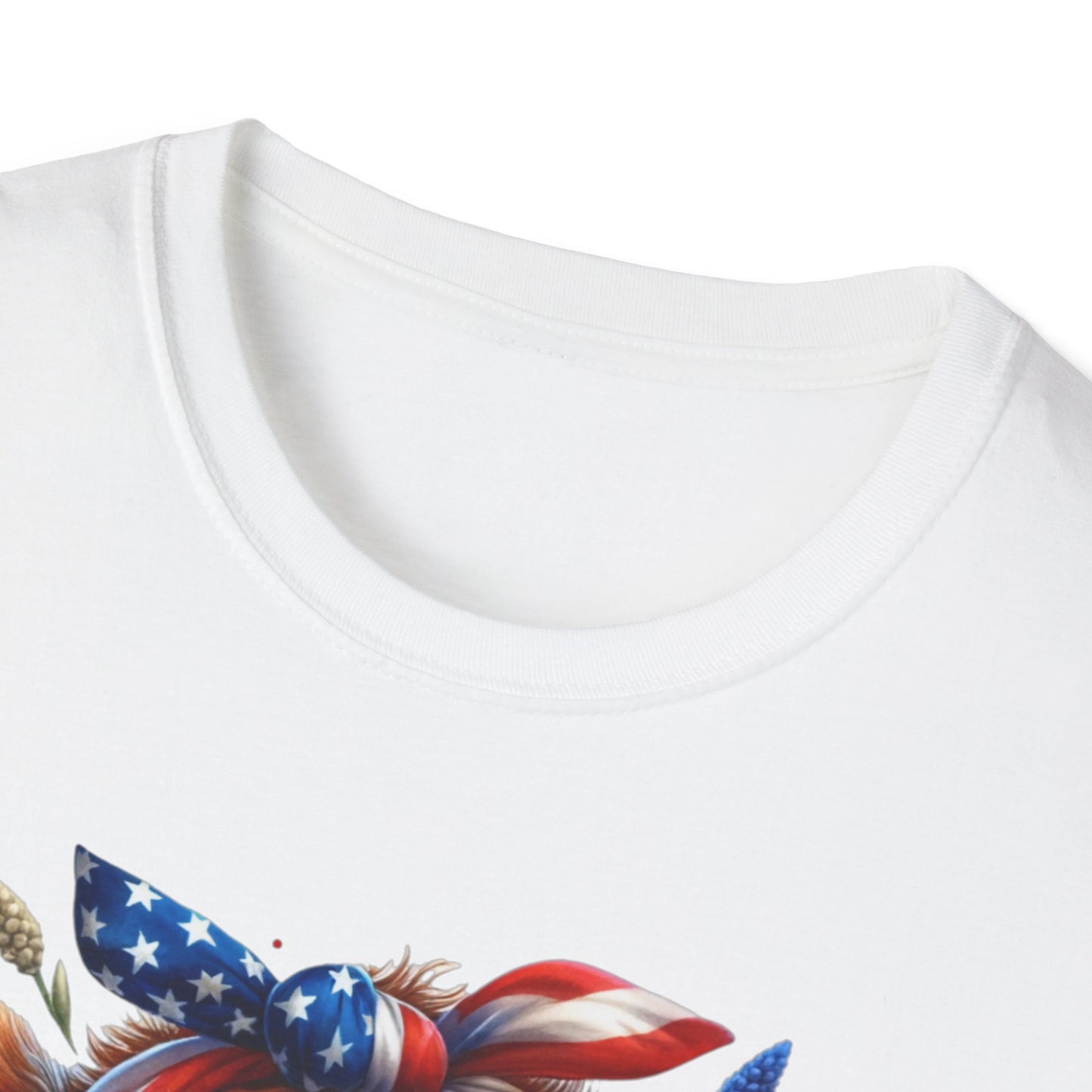Patriotic Cow T-Shirt - for Summer Celebrations