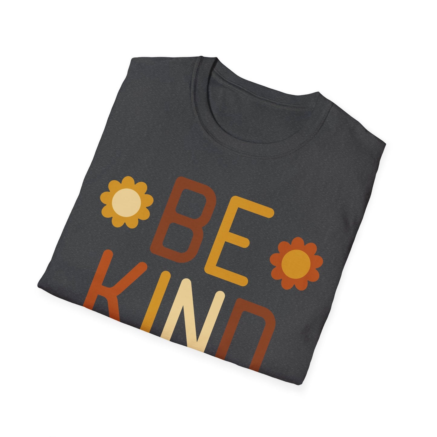 Be Kind Unisex Softstyle T-Shirt - Positive Vibes Casual Wear