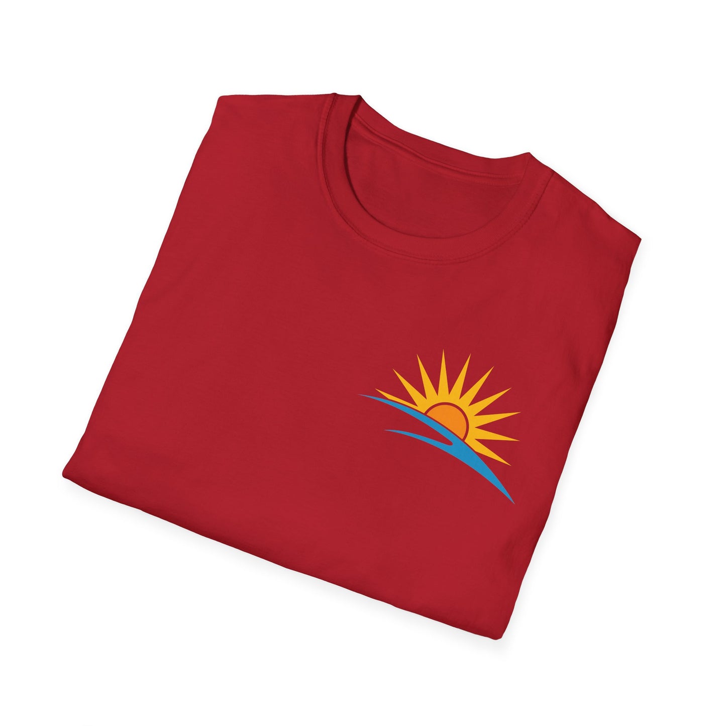 Beach Sunrise & Lighthouse Unisex T-Shirt - Relaxed Summer Vibes