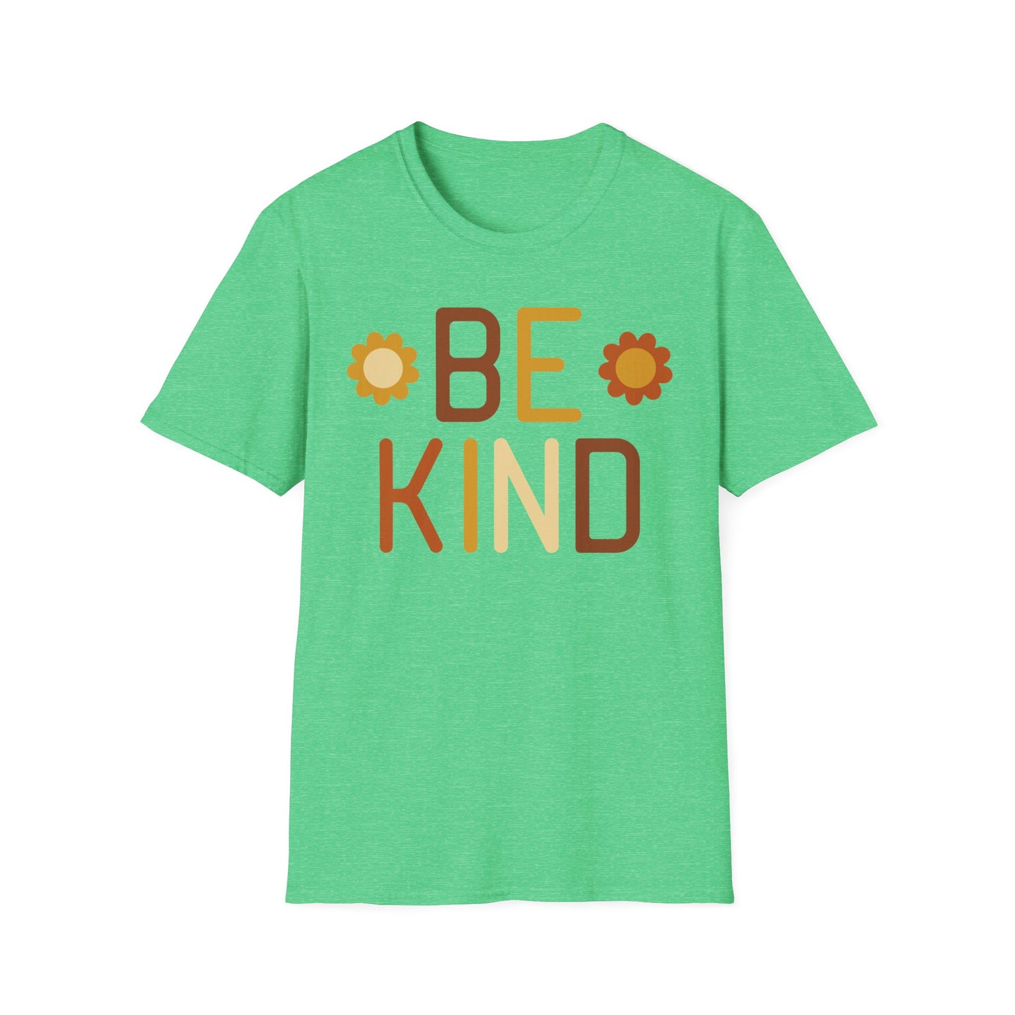 Be Kind Unisex Softstyle T-Shirt - Positive Vibes Casual Wear