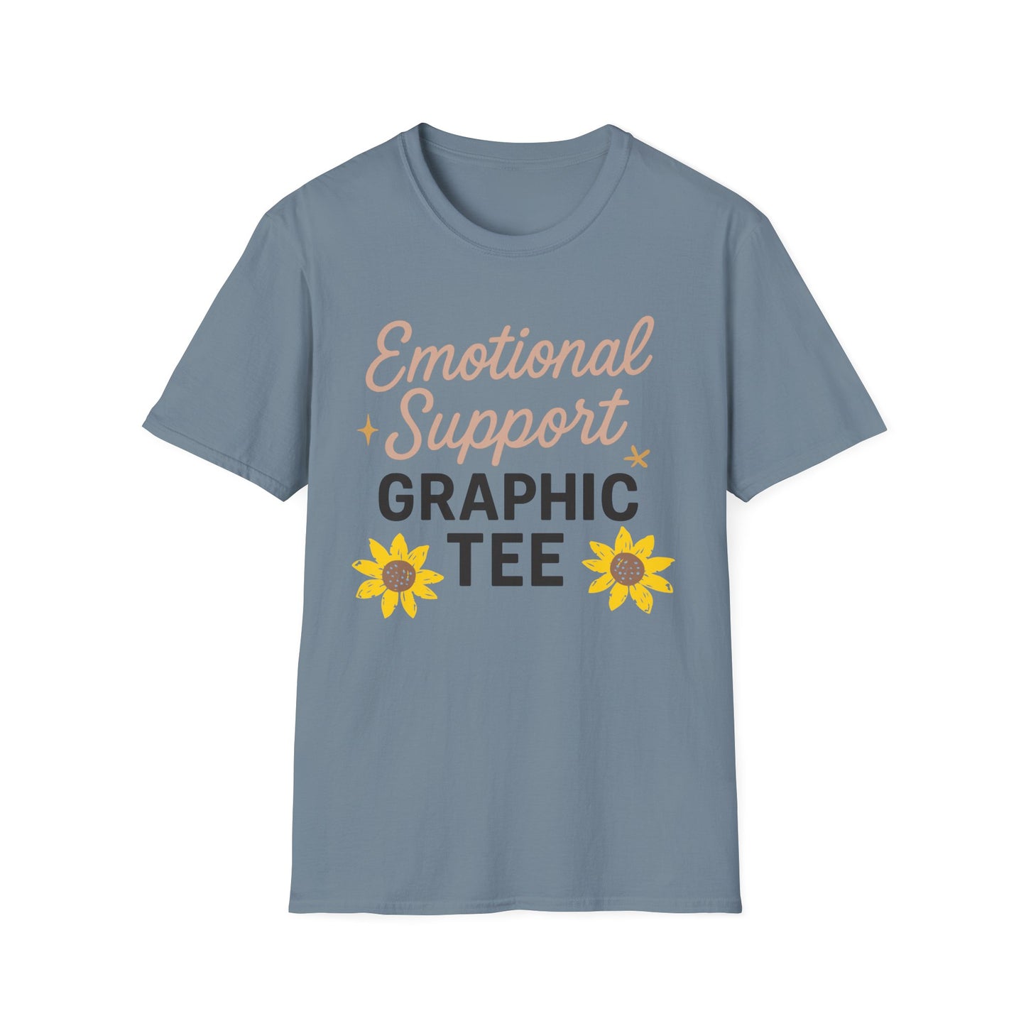 Emotional Support Graphic T-Shirt for Positivity Lovers