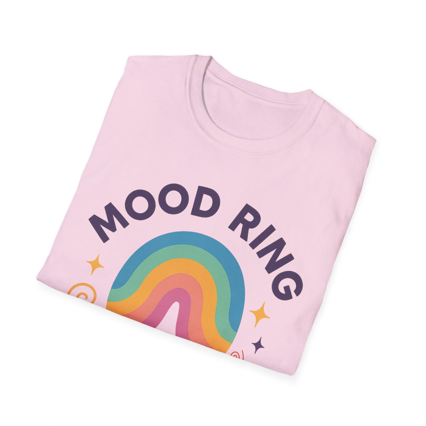 Mood Ring In Human Form -  Fun & Colorful Tee for Positive Vibes