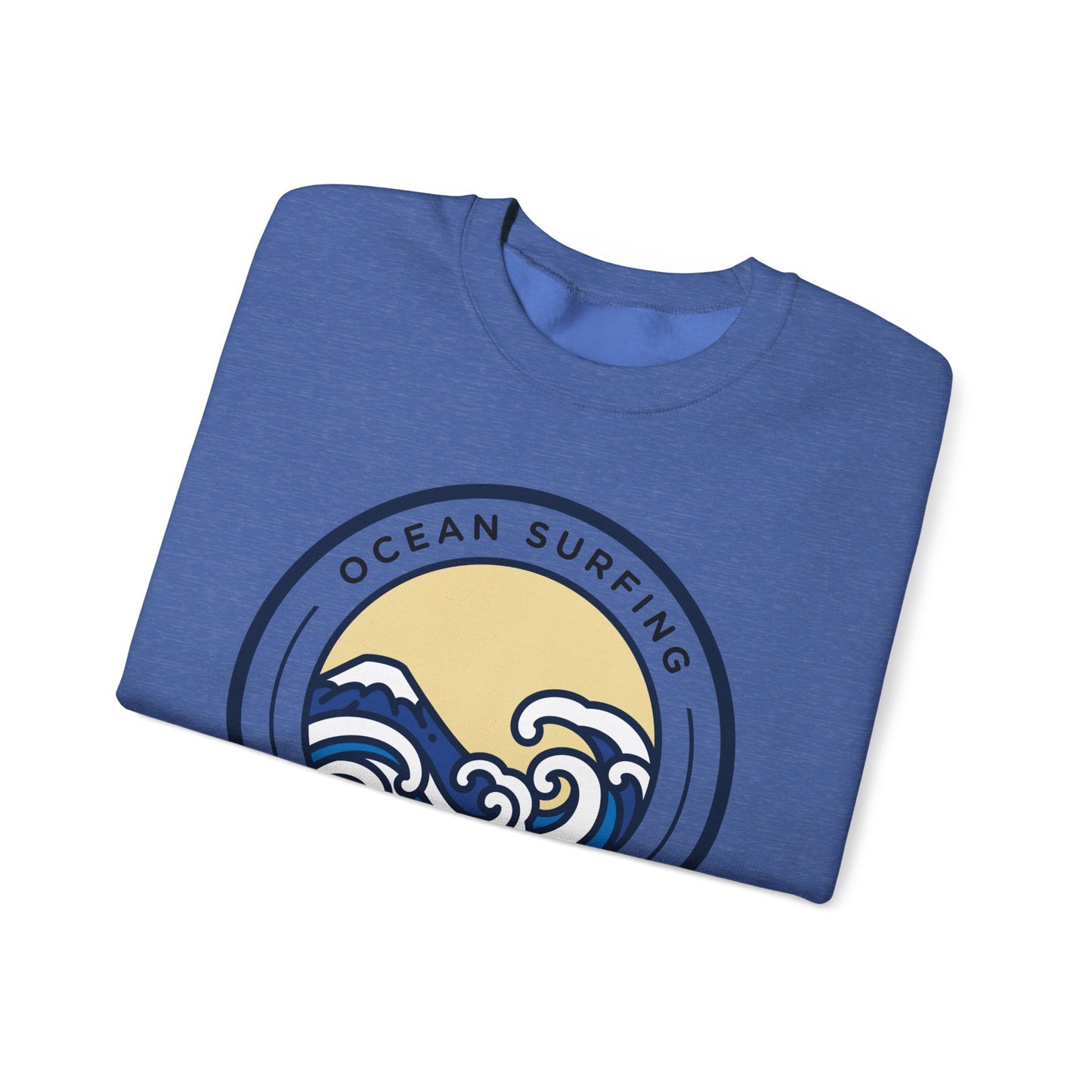 Ocean Surfing Bali Crewneck Sweatshirt - Unisex Heavy Blend