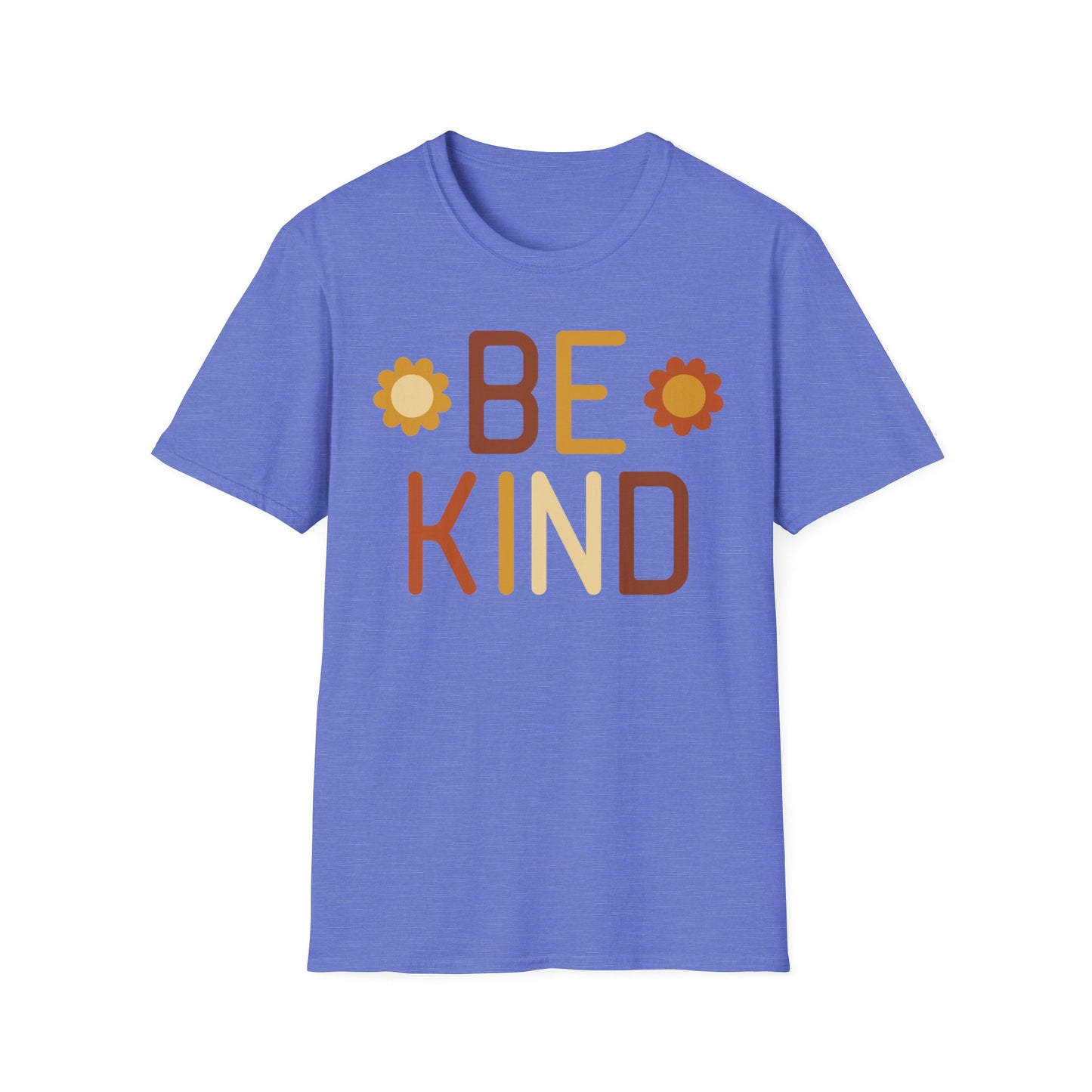 Be Kind Unisex Softstyle T-Shirt - Positive Vibes Casual Wear