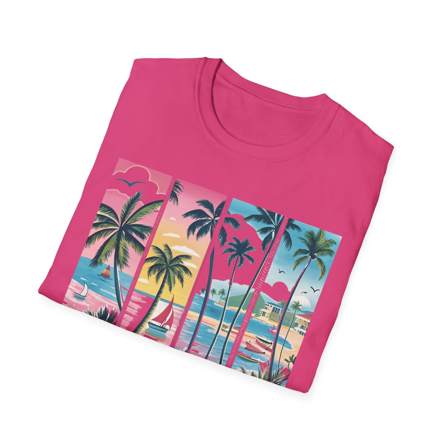 Salty Soul Tropical Vibe Tee for Beach Lovers
