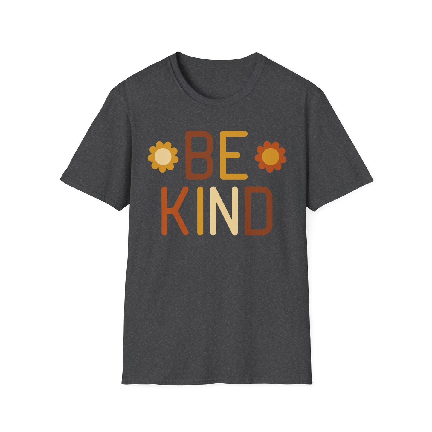 Be Kind Unisex Softstyle T-Shirt - Positive Vibes Casual Wear