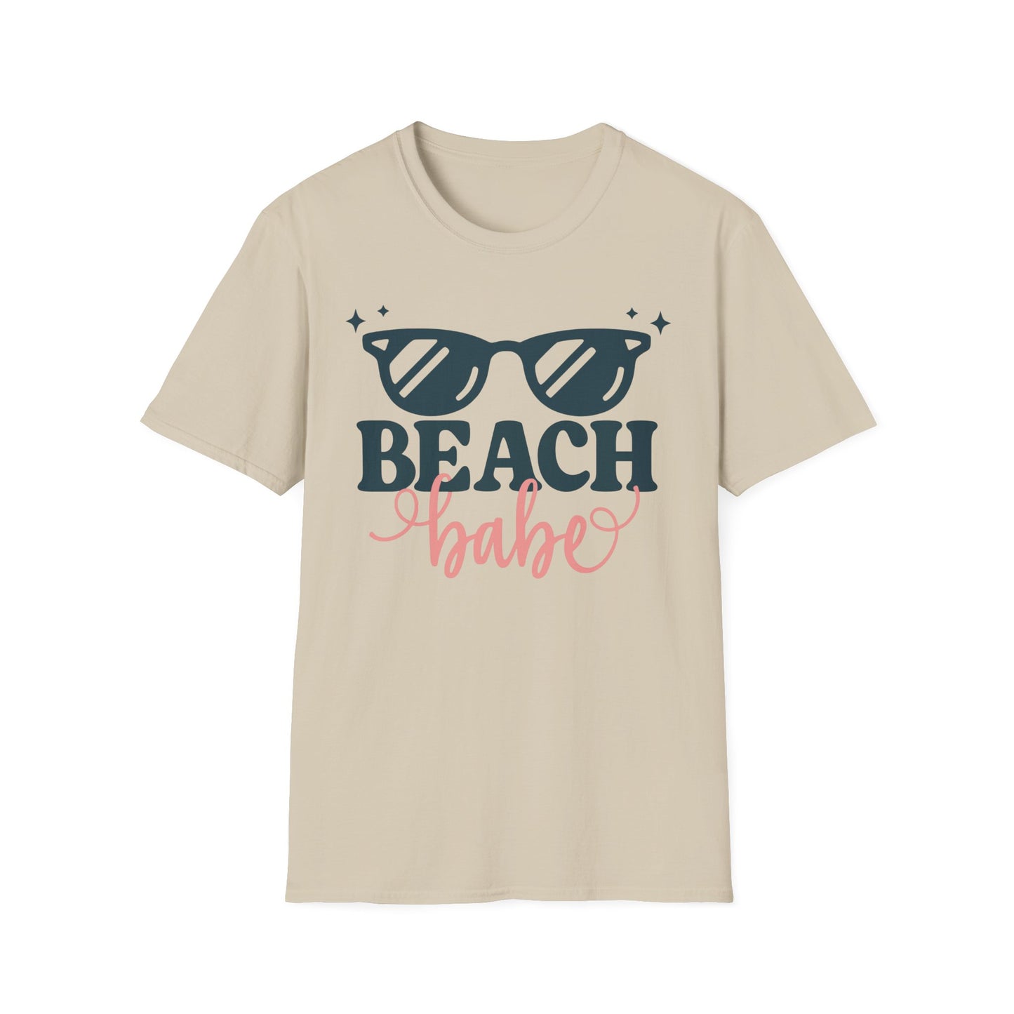 Beach Babe Unisex Softstyle T-Shirt - Perfect for Summer Vibes