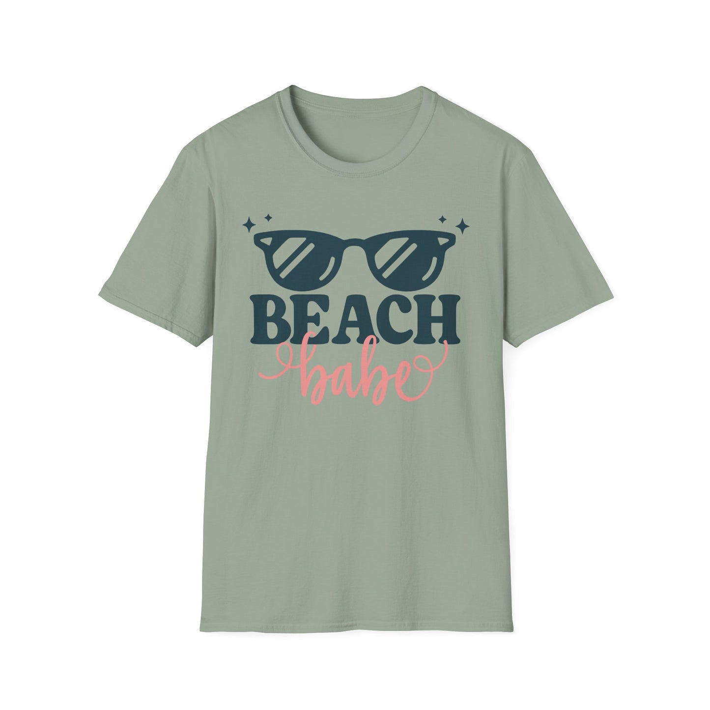 Beach Babe Unisex Softstyle T-Shirt - Perfect for Summer Vibes