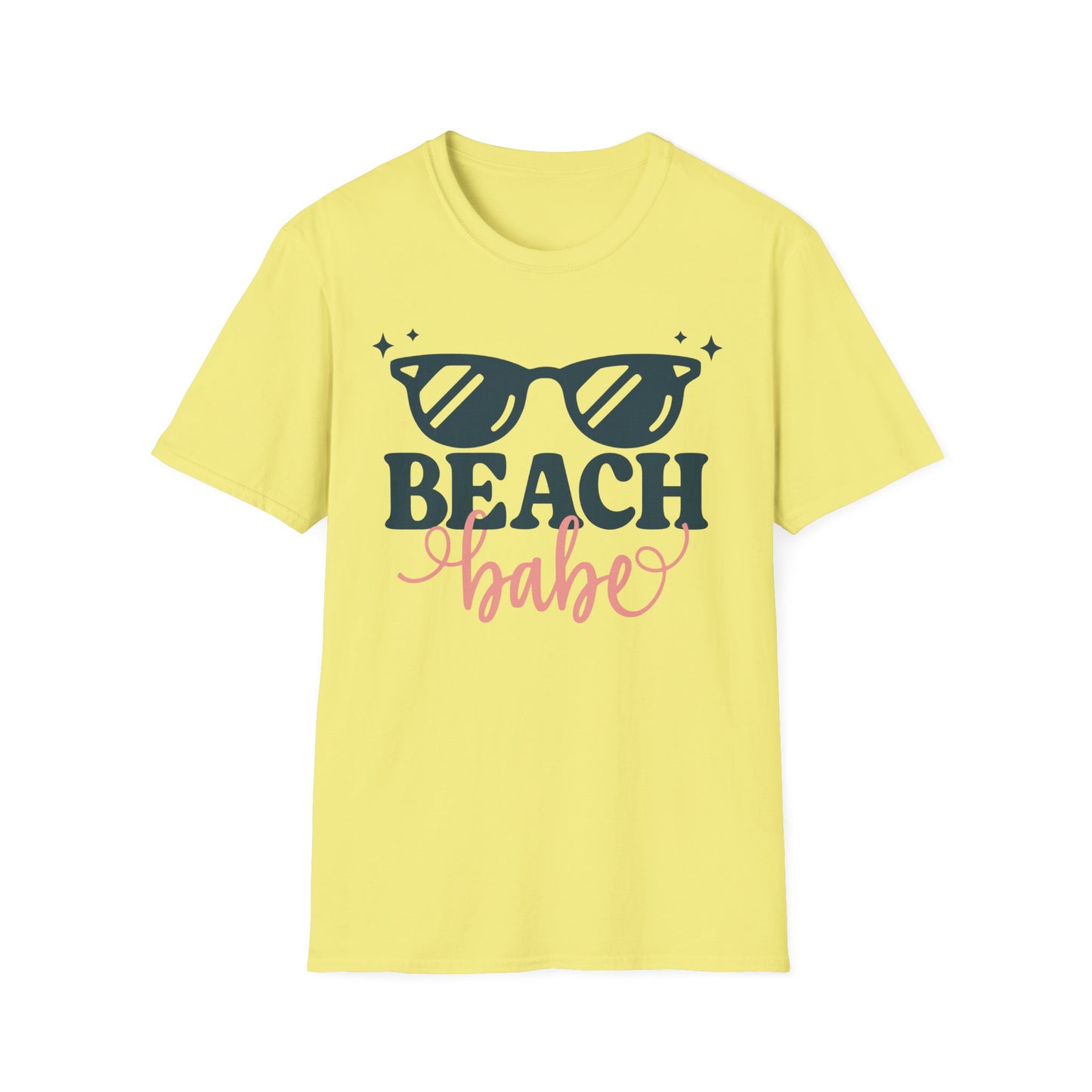 Beach Babe Unisex Softstyle T-Shirt - Perfect for Summer Vibes