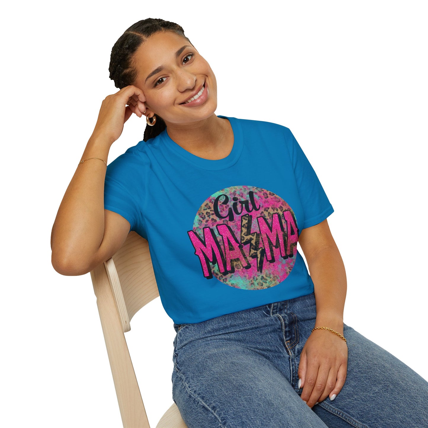 Girls Mama Trendy and Fun Graphic Tee for Moms