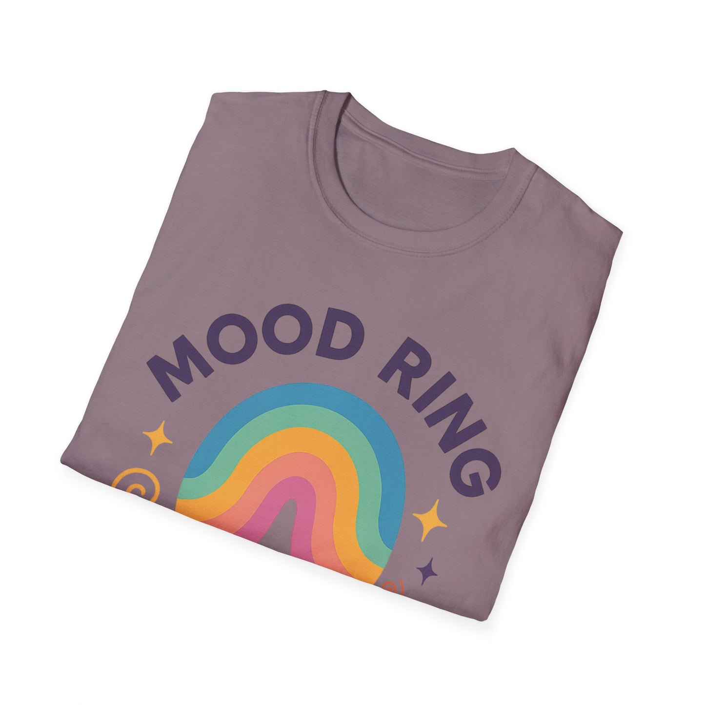 Mood Ring In Human Form -  Fun & Colorful Tee for Positive Vibes