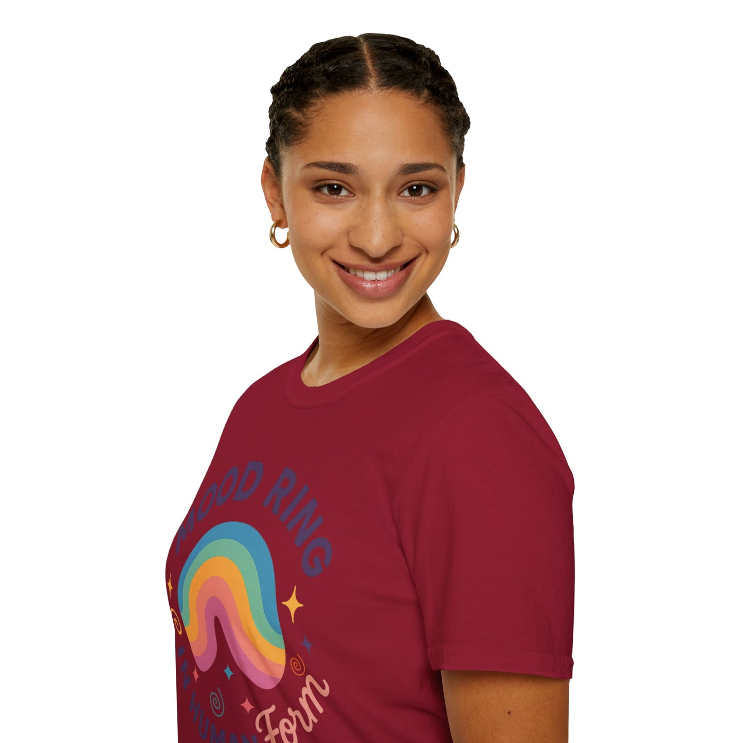Mood Ring In Human Form -  Fun & Colorful Tee for Positive Vibes