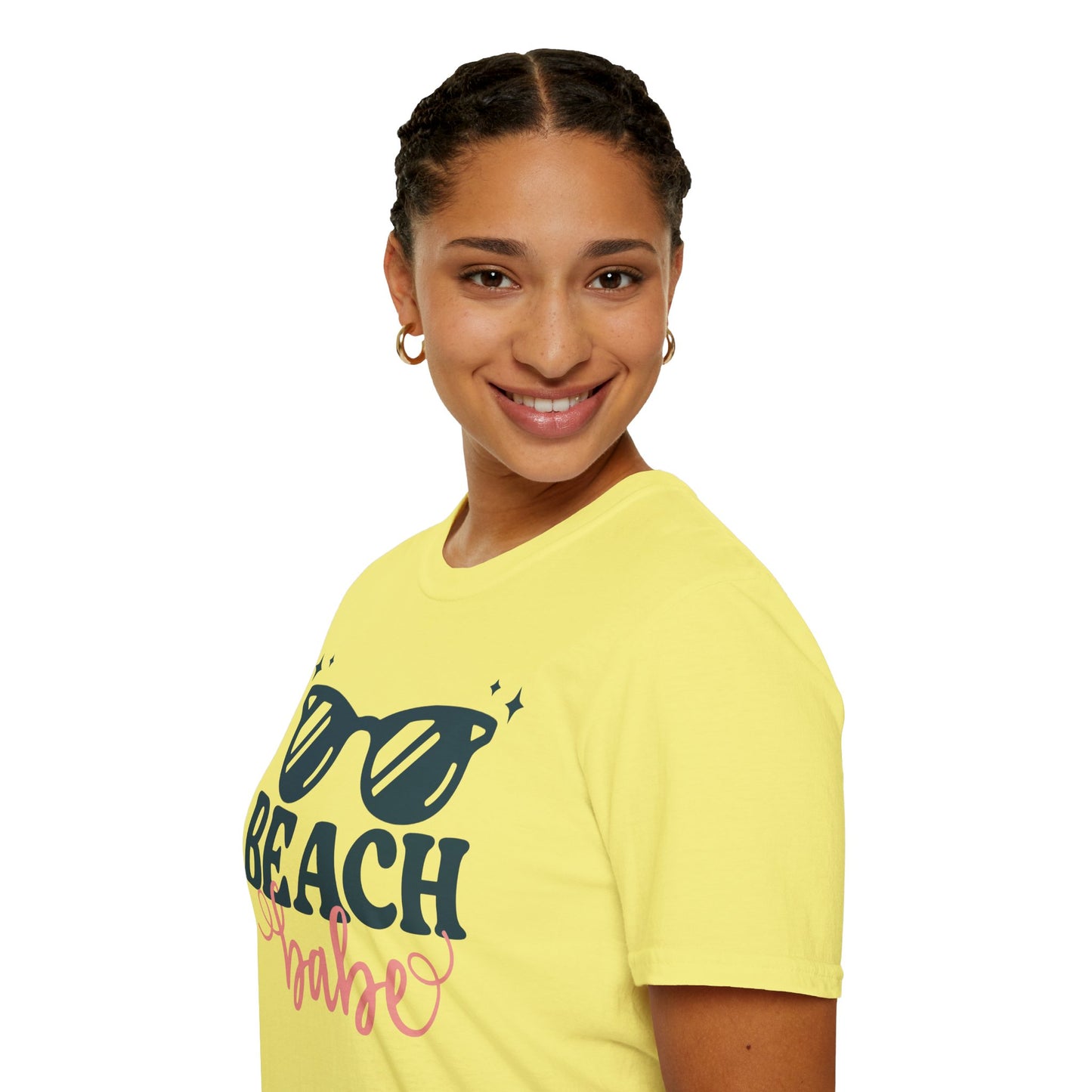 Beach Babe Unisex Softstyle T-Shirt - Perfect for Summer Vibes