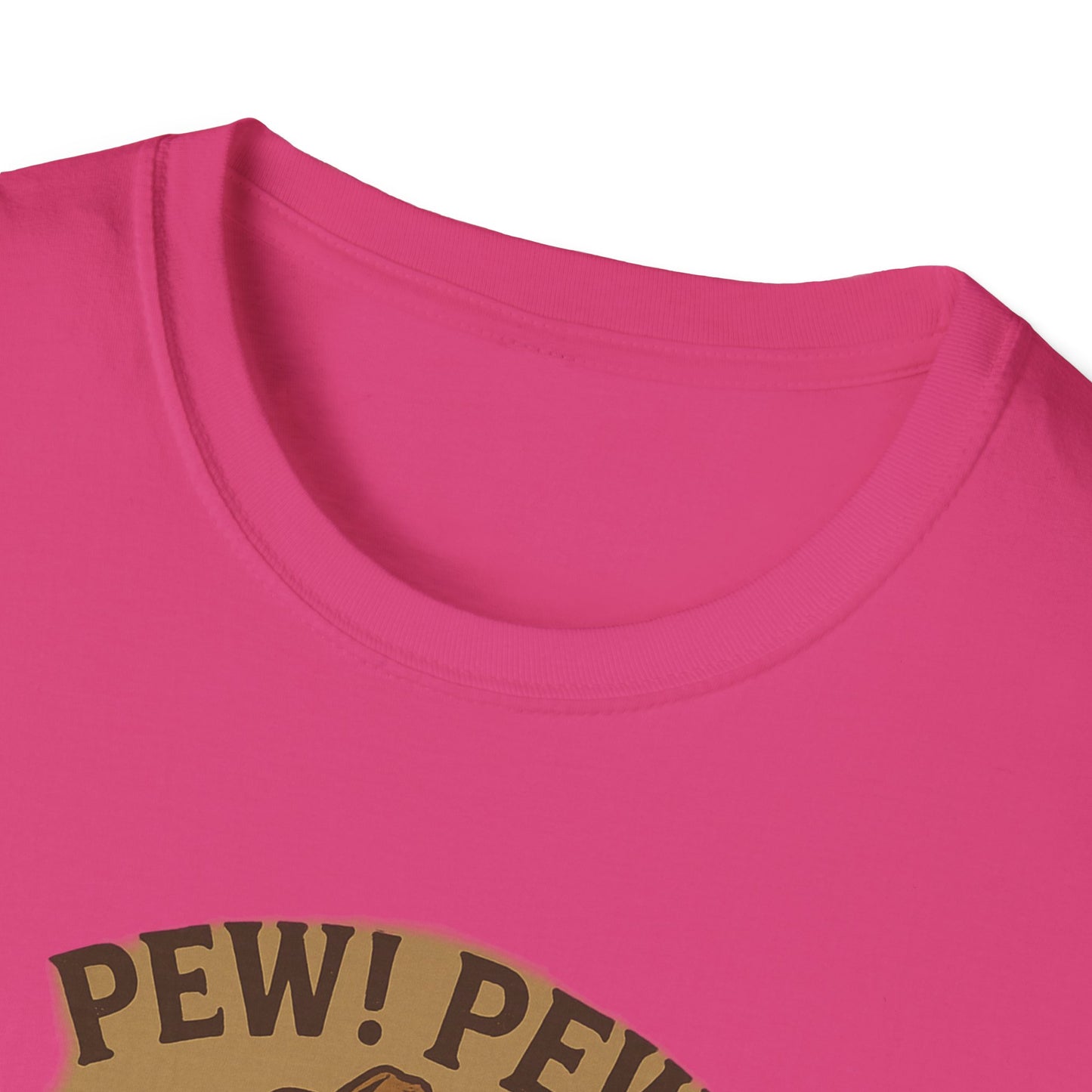 Vintage Western Skeleton T-Shirt - Pew! Pew! Gun Show Tee