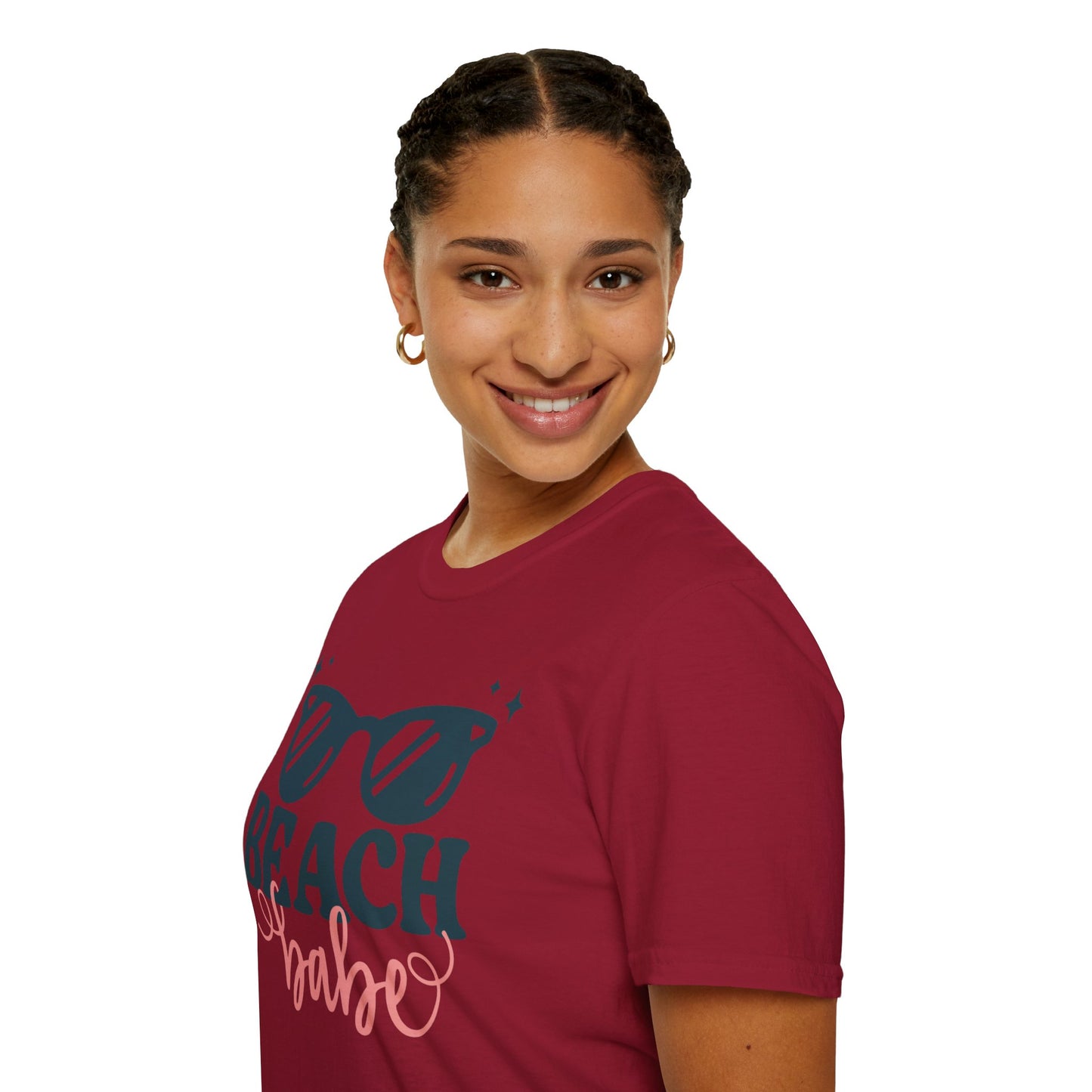 Beach Babe Unisex Softstyle T-Shirt - Perfect for Summer Vibes