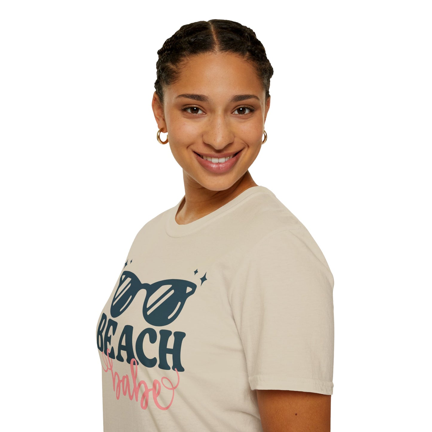 Beach Babe Unisex Softstyle T-Shirt - Perfect for Summer Vibes