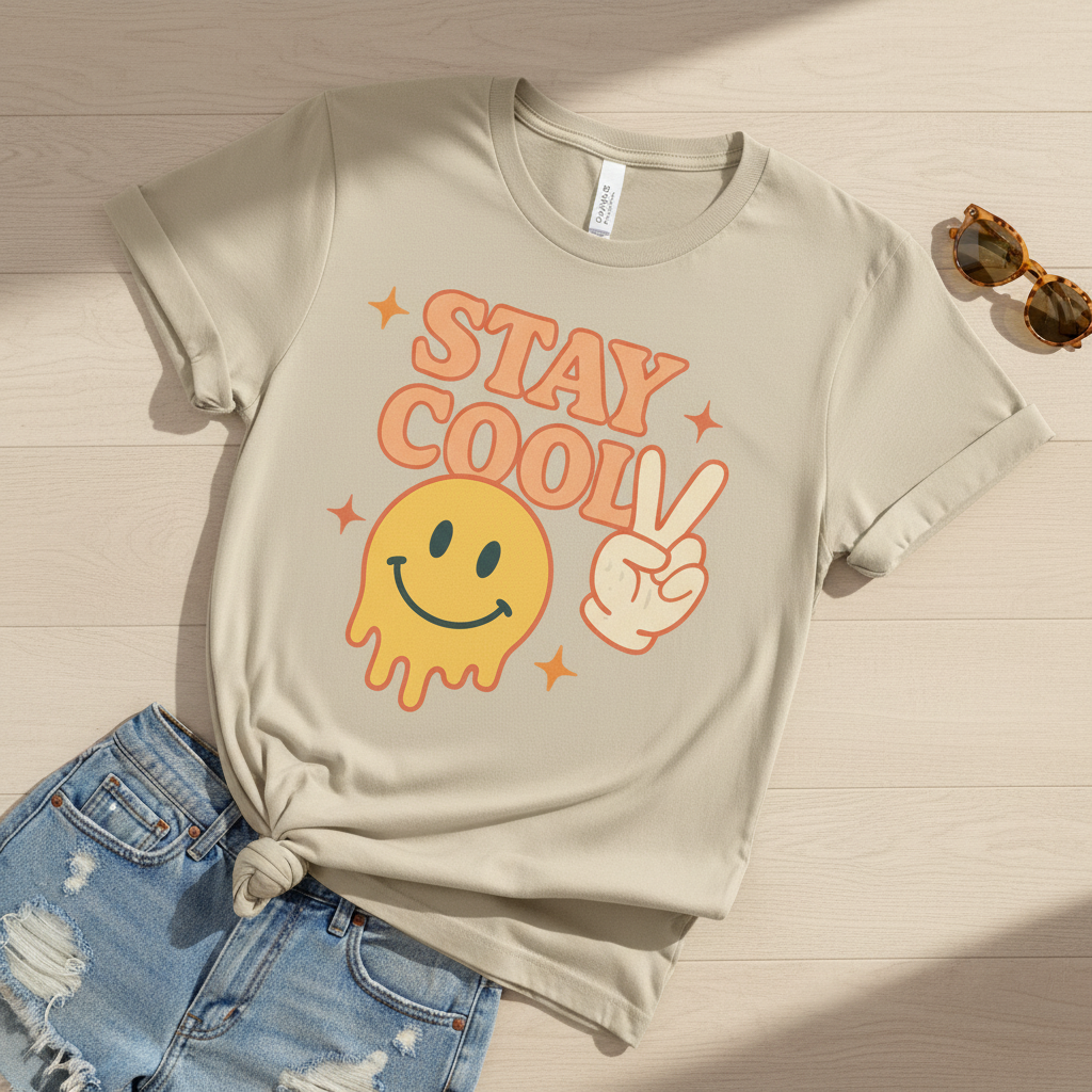 "Stay Cool" Vintage Unisex Softstyle T-Shirt