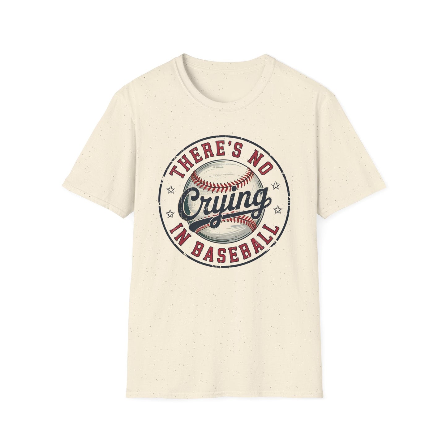 Baseball T-Shirt - There's no crying in baseball - Shirt Happens Graphics