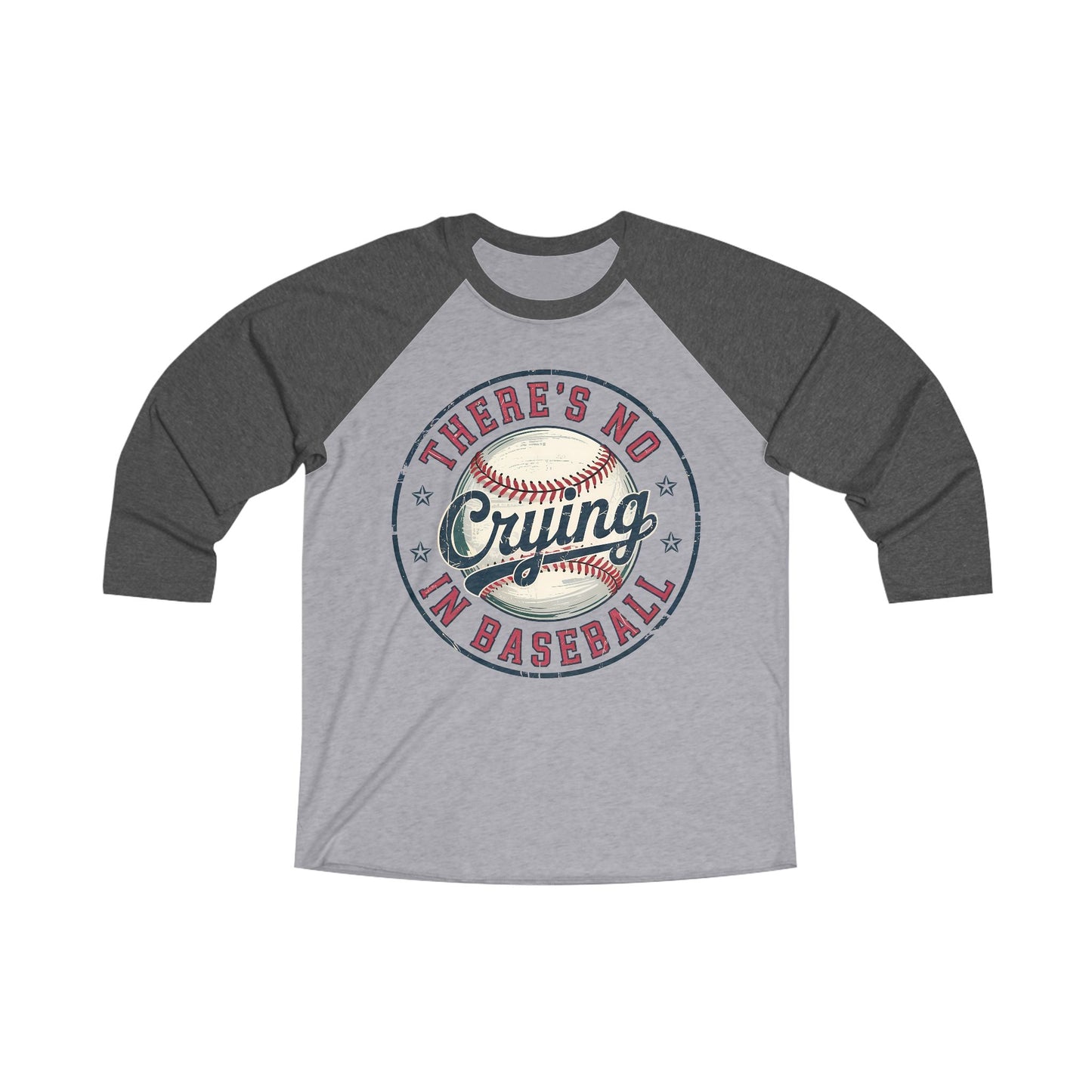 Baseball Tee, There's no crying in baseball - Shirt Happens Graphics