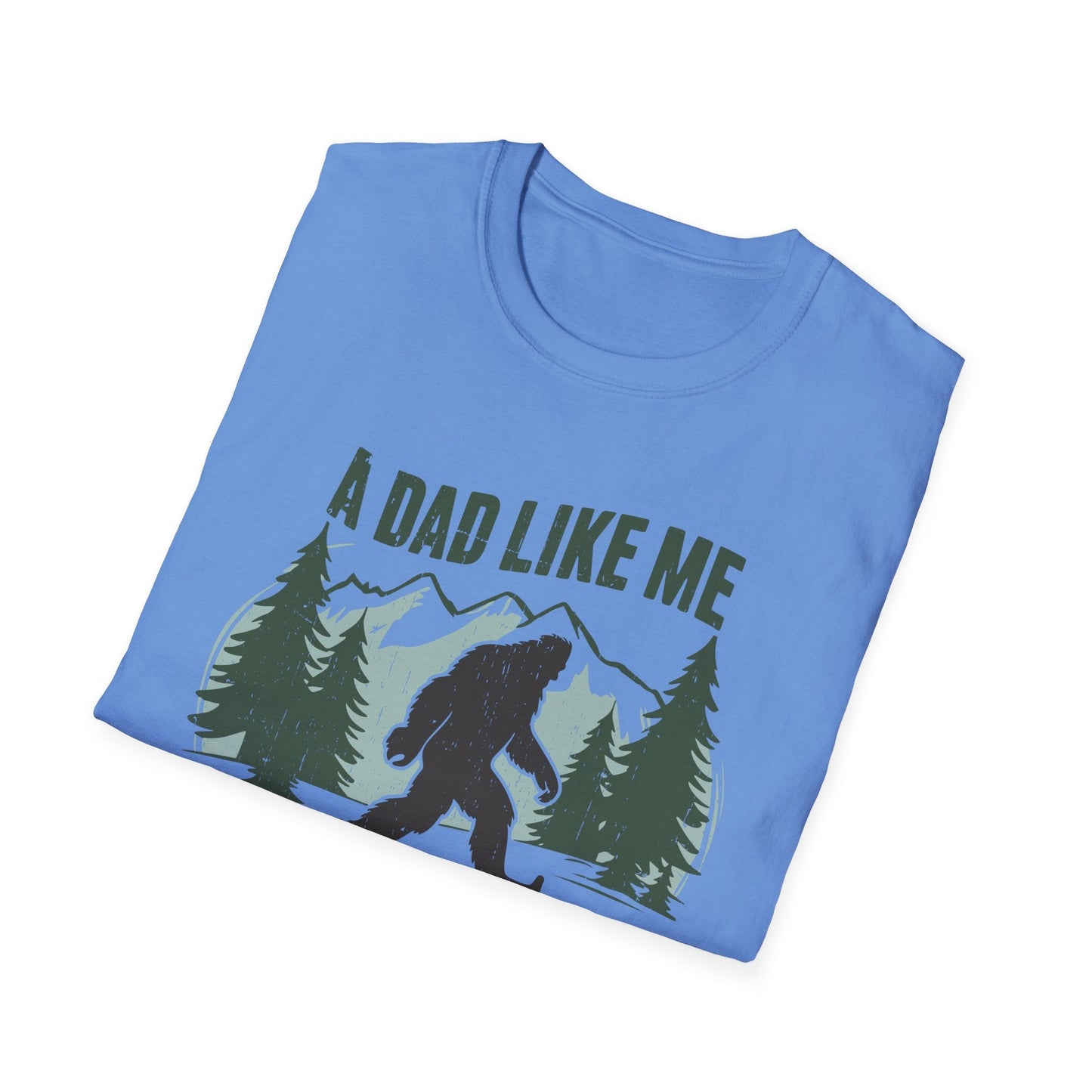 Bigfoot Dad T-Shirt, Funny Father's Day Gift, Unisex Graphic Tee, Nature Lover Shirt, Outdoor Adventure Apparel, Sasquatch Gift - Shirt Happens Graphics
