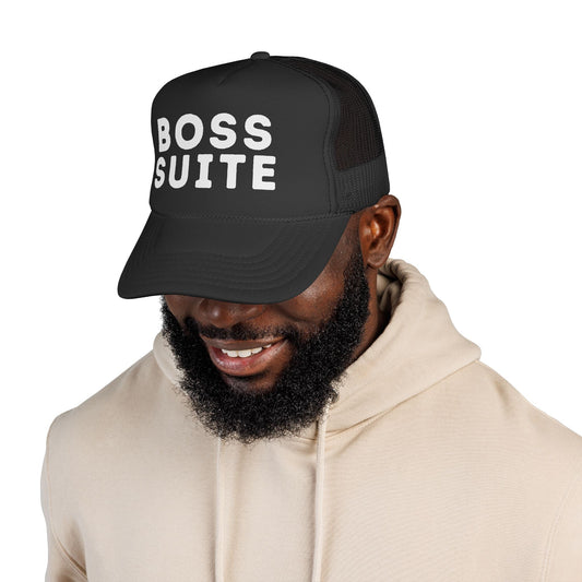 BOSS SUITE Trucker Cap - Shirt Happens Graphics