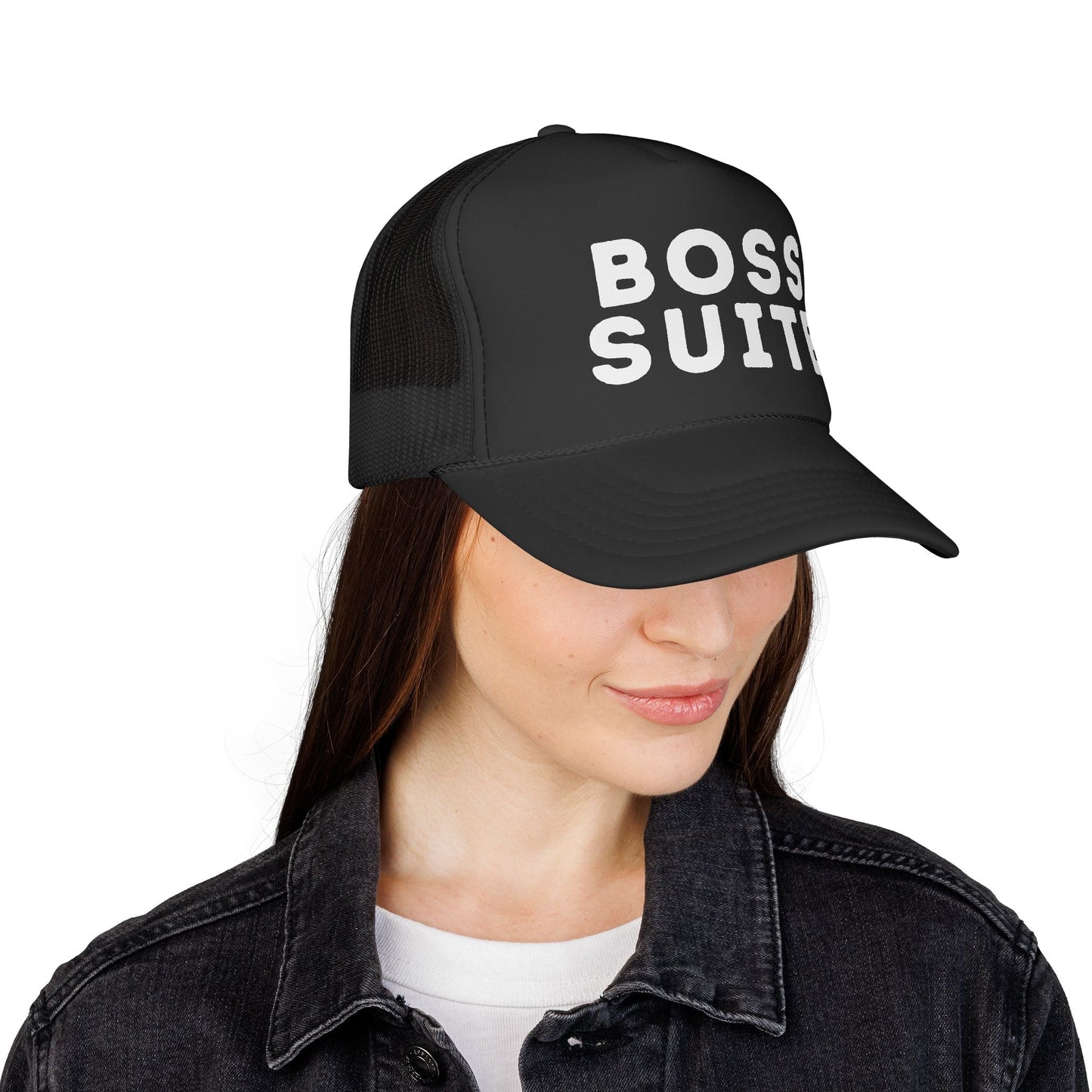 BOSS SUITE Trucker Cap - Shirt Happens Graphics
