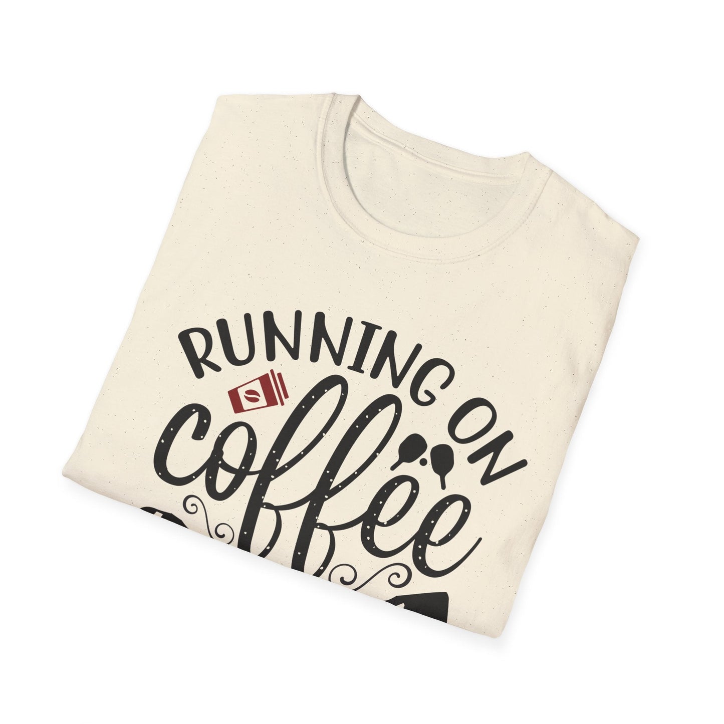 Coffee & Pickleball T-Shirt | Fun Gift for Coffee Lovers, Sports Enthusiasts, Tee for Active Lifestyles, Casual Wear, Everyday Style - Shirt Happens Graphics