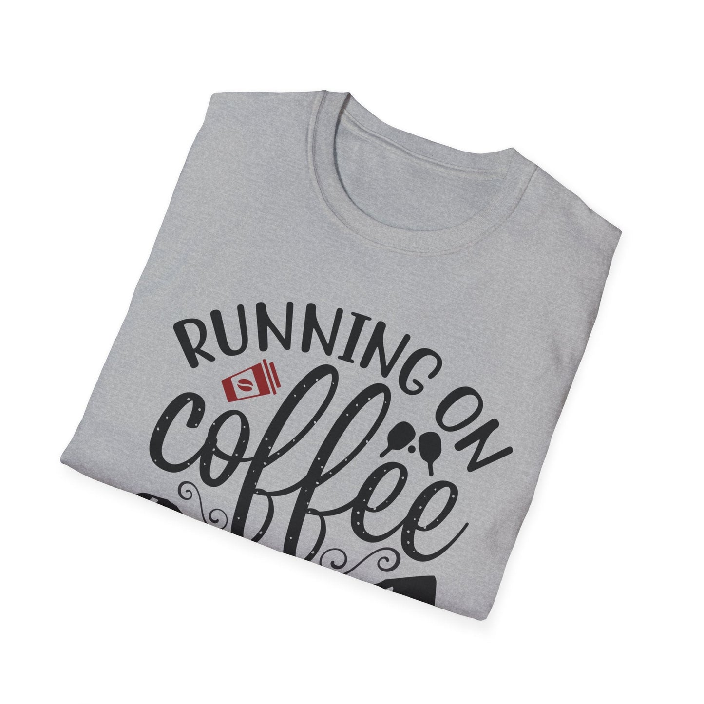 Coffee & Pickleball T-Shirt | Fun Gift for Coffee Lovers, Sports Enthusiasts, Tee for Active Lifestyles, Casual Wear, Everyday Style - Shirt Happens Graphics
