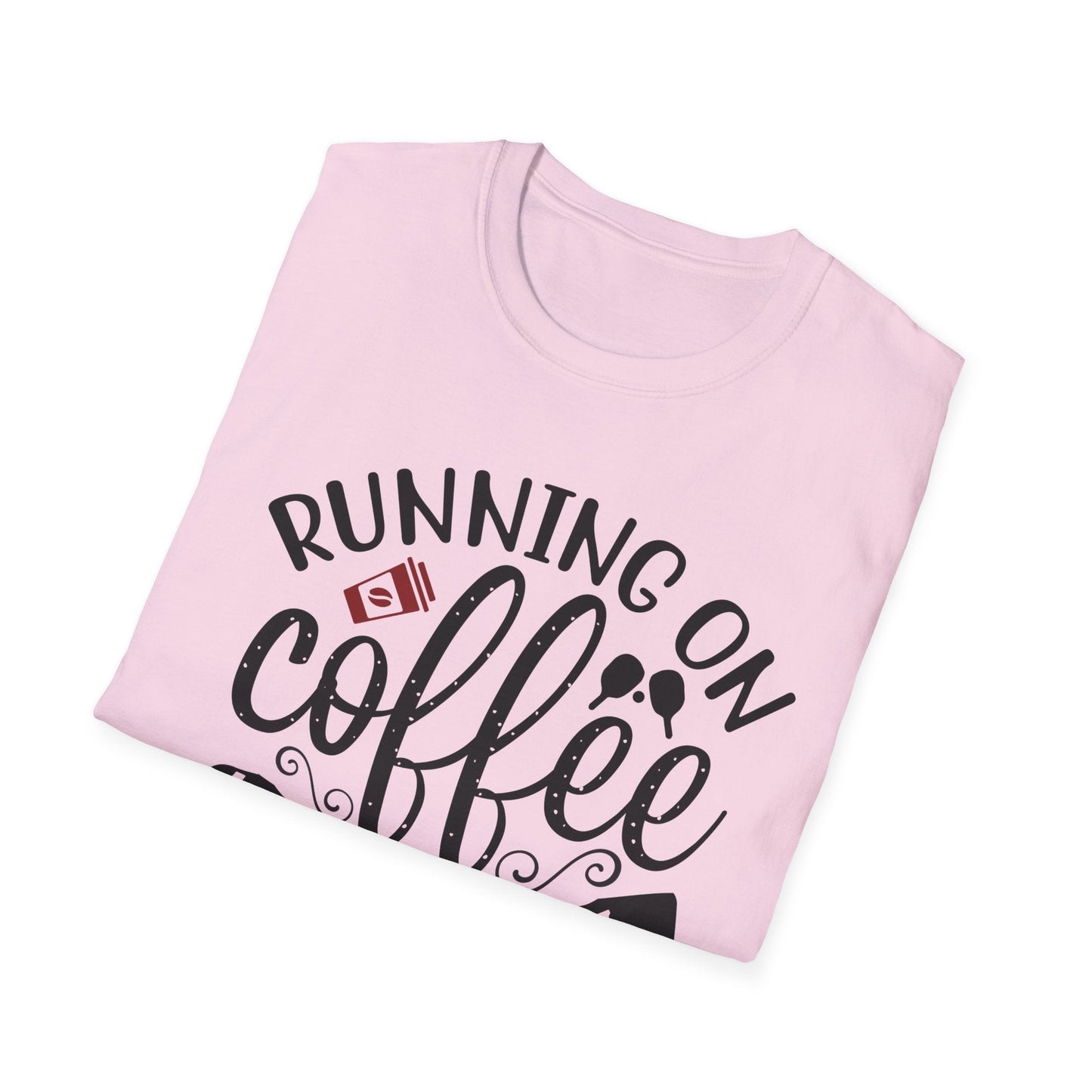 Coffee & Pickleball T-Shirt | Fun Gift for Coffee Lovers, Sports Enthusiasts, Tee for Active Lifestyles, Casual Wear, Everyday Style - Shirt Happens Graphics