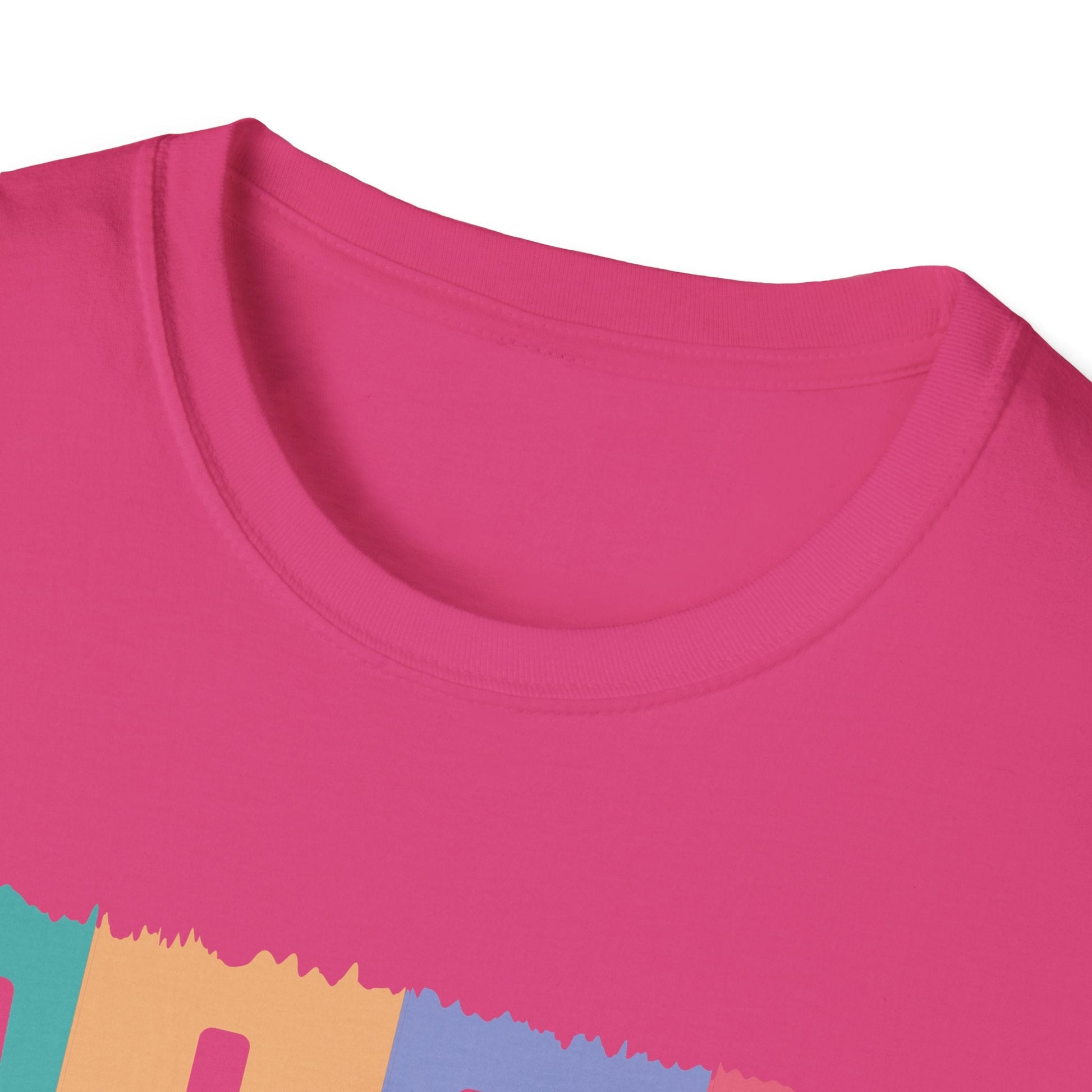 Colorful 'MIMI' Unisex Softstyle T-Shirt | Fun Gift for Mother's Day, Birthday, Casual Wear, Unique Family Tee, Comfortable Everyday Shirt - Shirt Happens Graphics
