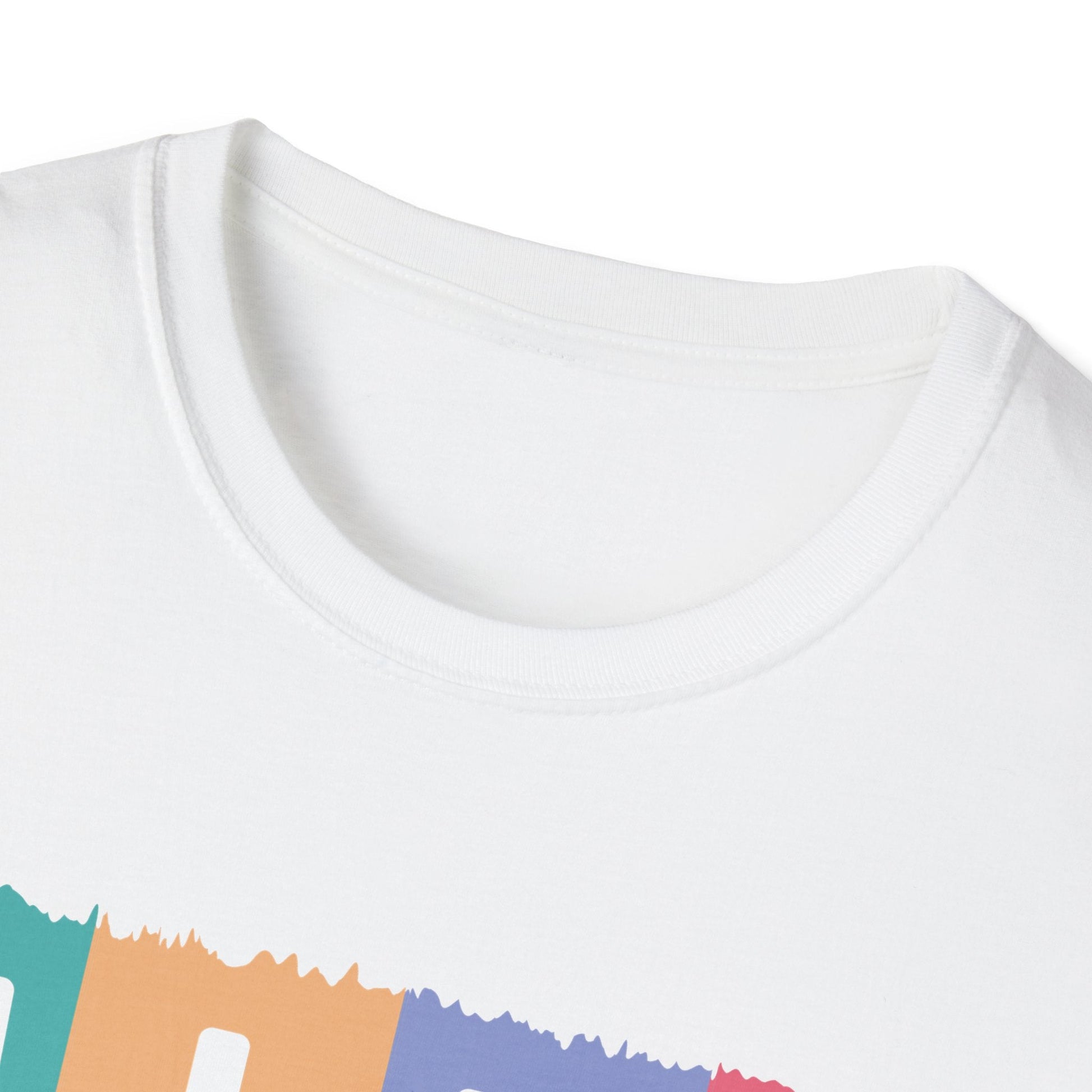 Colorful 'MIMI' Unisex Softstyle T-Shirt | Fun Gift for Mother's Day, Birthday, Casual Wear, Unique Family Tee, Comfortable Everyday Shirt - Shirt Happens Graphics