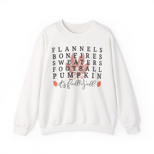 Cozy Fall Sweatshirt - Shirt Happens Graphics